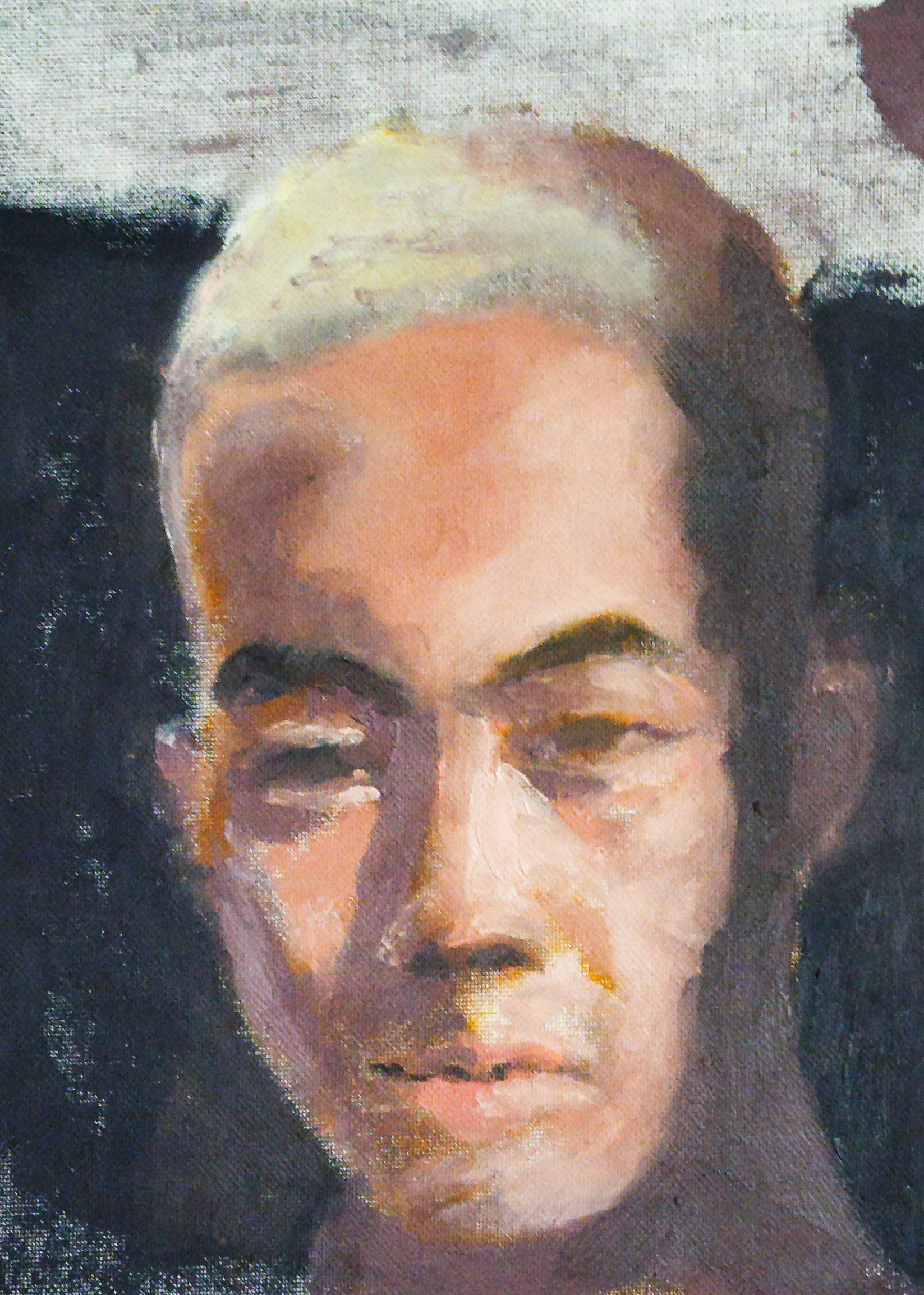 PORTRAIT STUDY
Oil on paper 12"x9"
//Original NFS 