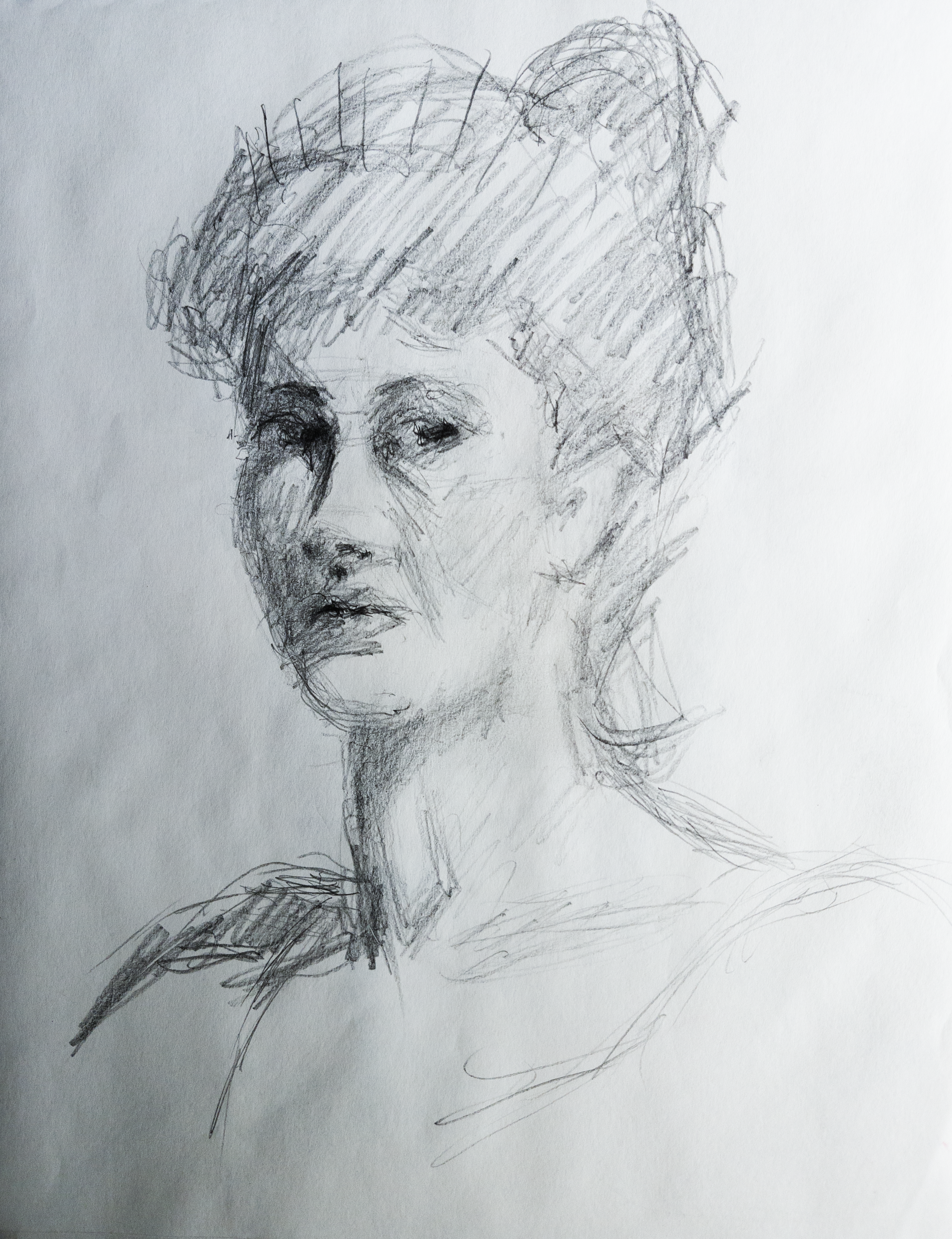 SKETCH AFTER JS SARGENT I
Pencil on paper 12"x9"
//Original NFS 