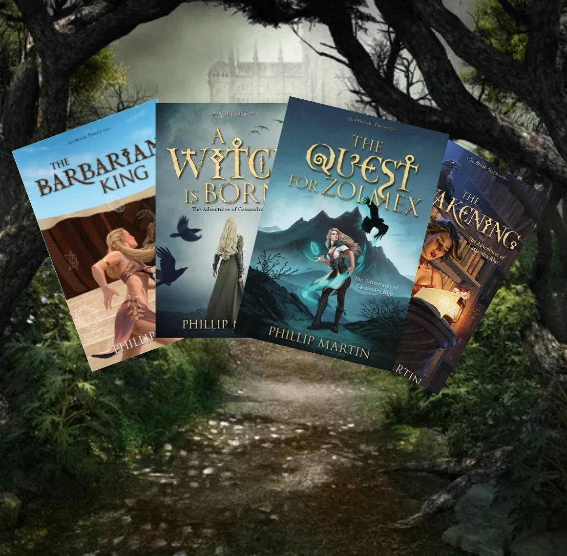 What books have been on your summer read list this year?!? 
Add four more and be entered into the mystical fantasy world of Cassandra Rho and her epic adventures!✨🔮📚

Don&rsquo;t forget Crash City Con is close! Stop by and see me August 22-24! 

Ge
