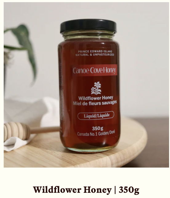 Every jar Canoe Cove Honey produces comes from small-batch harvests, carefully handled to retain the properties that make raw honey special. We use minimal processing, low-temperature techniques, and intentional creaming methods to preserve the enzym