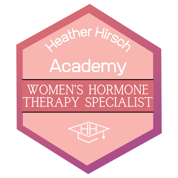 Progressive thought leader in female HRT