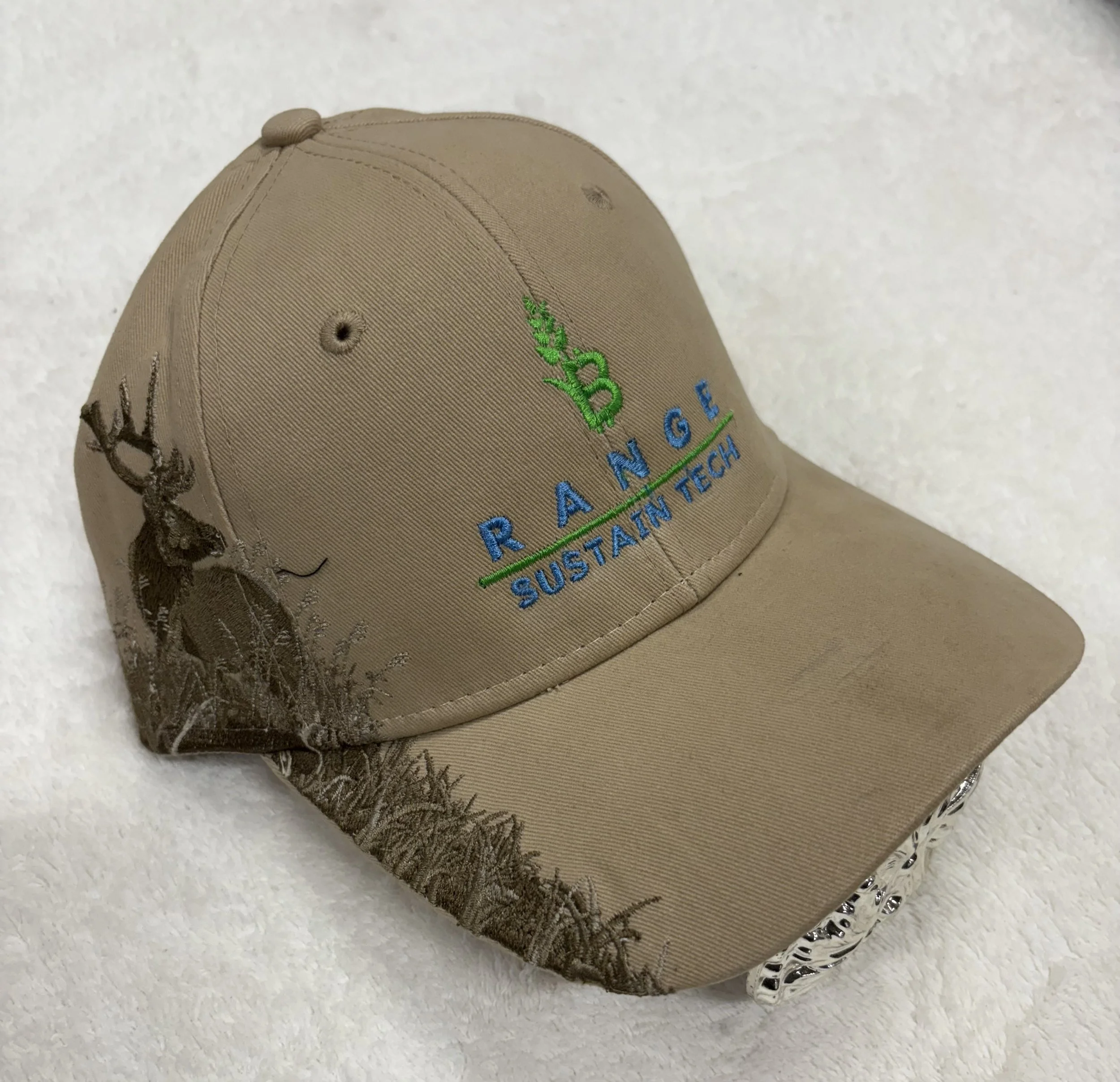 Buck Embroidered Hat