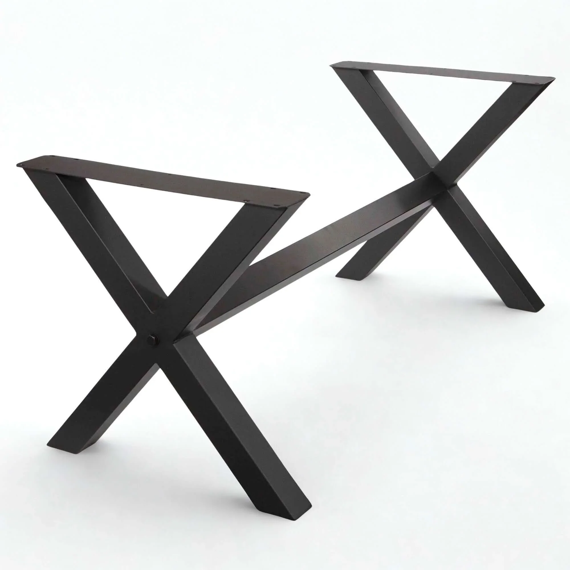 Oak & Steel Crafted table (S)