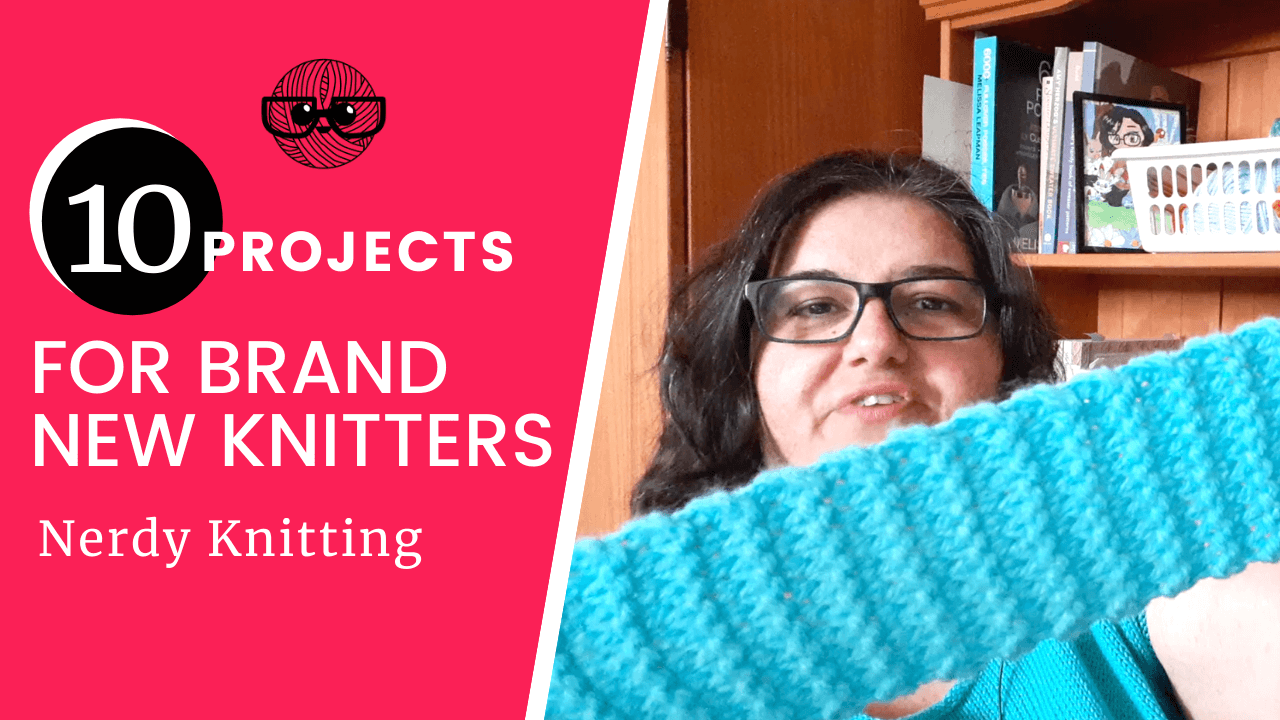 10 Easy Absolute Beginner Knitting Patterns