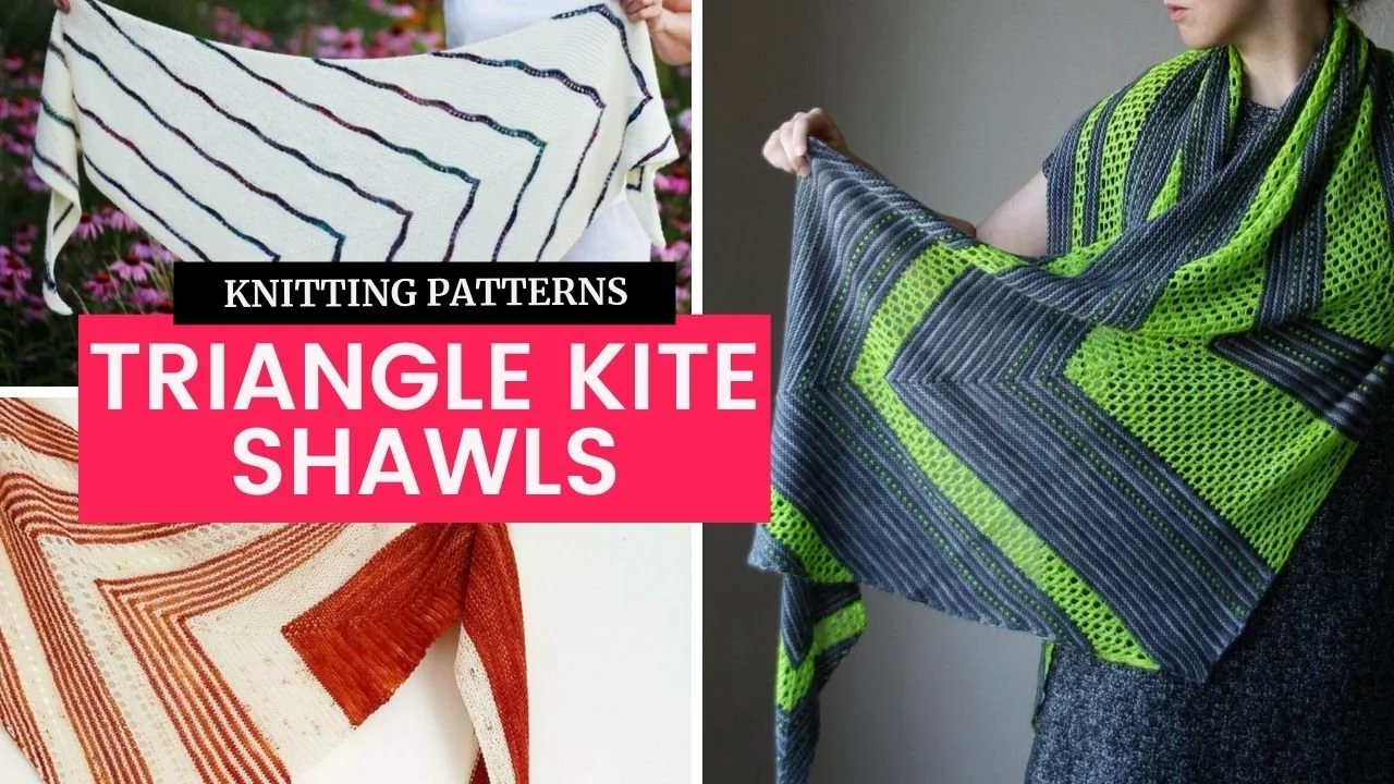 12 Interesting Kite Shawl Knitting Patterns