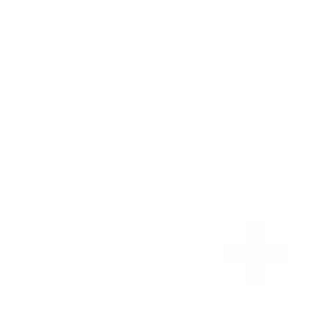 Outline of a medical cross with a smaller plus sign in the bottom right corner.