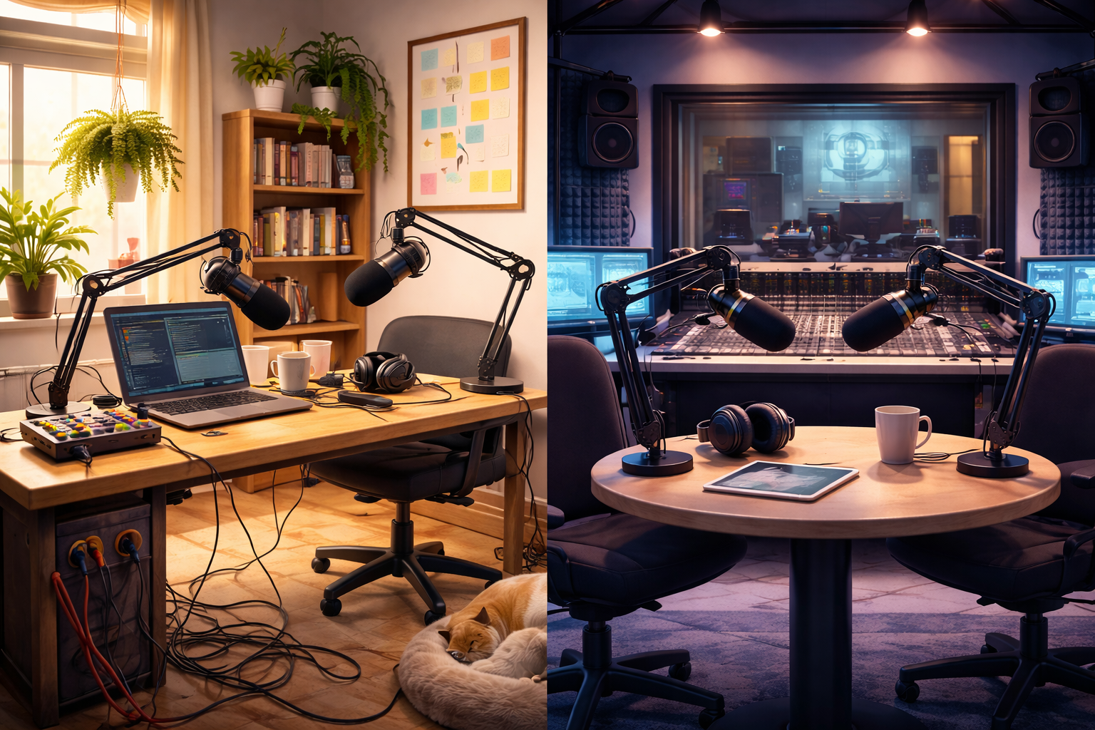 In-House Podcast vs. Hiring a Studio: The Honest Pros and Cons Every Podcaster Needs to Read