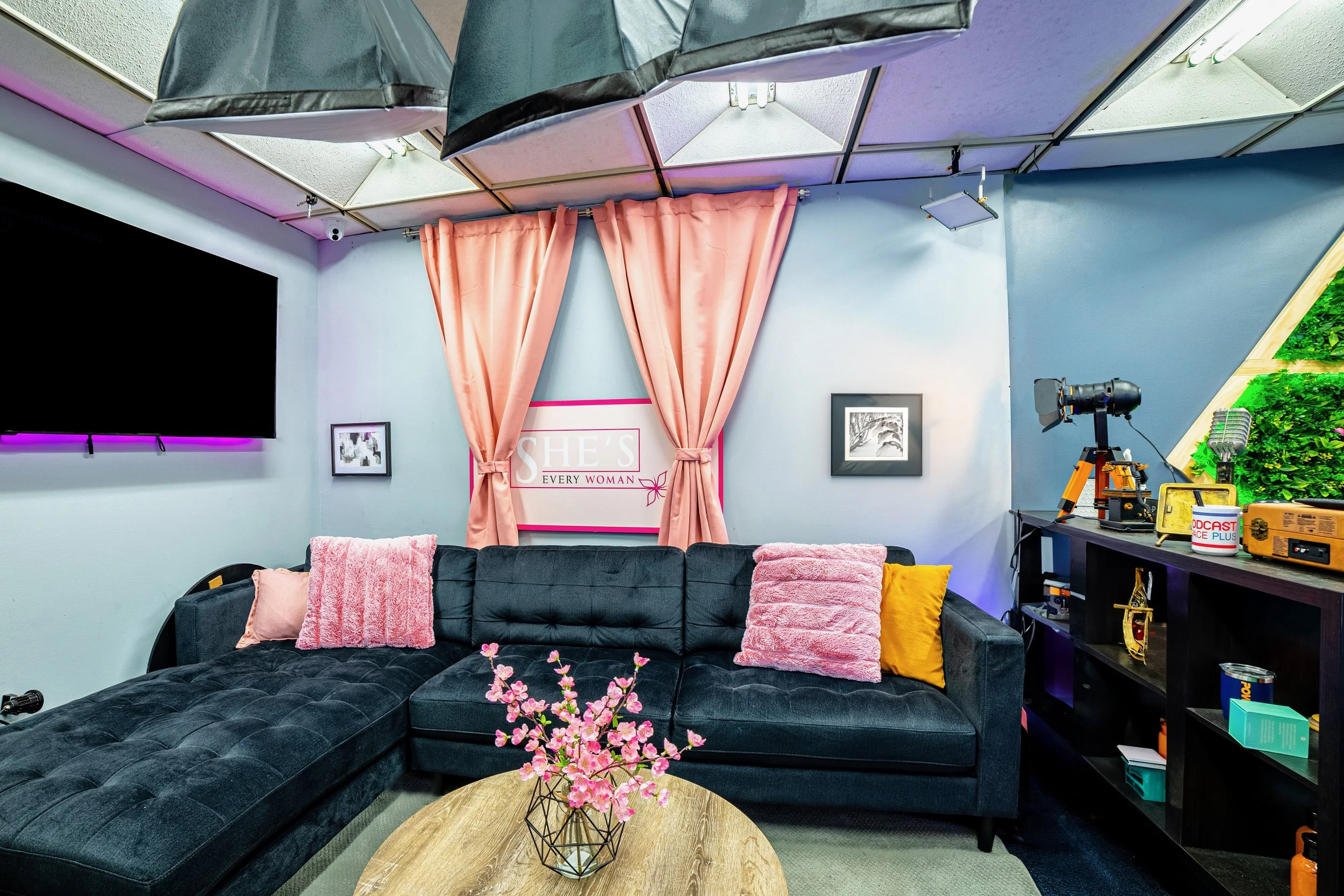 Please note: The studio shown is for reference only and may be updated or modified.