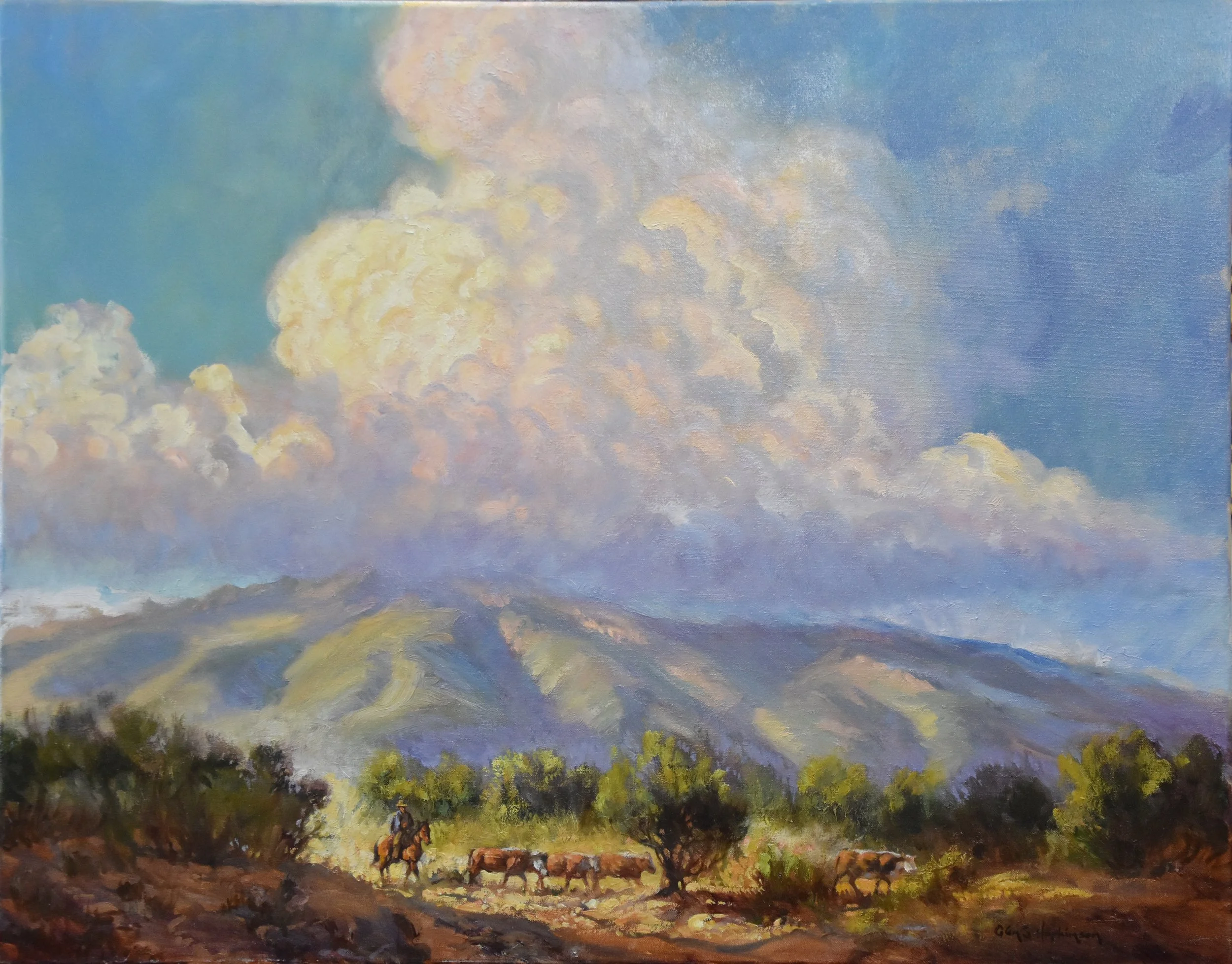 Catalina Cattle Company   24x30. 
Available. $6300
