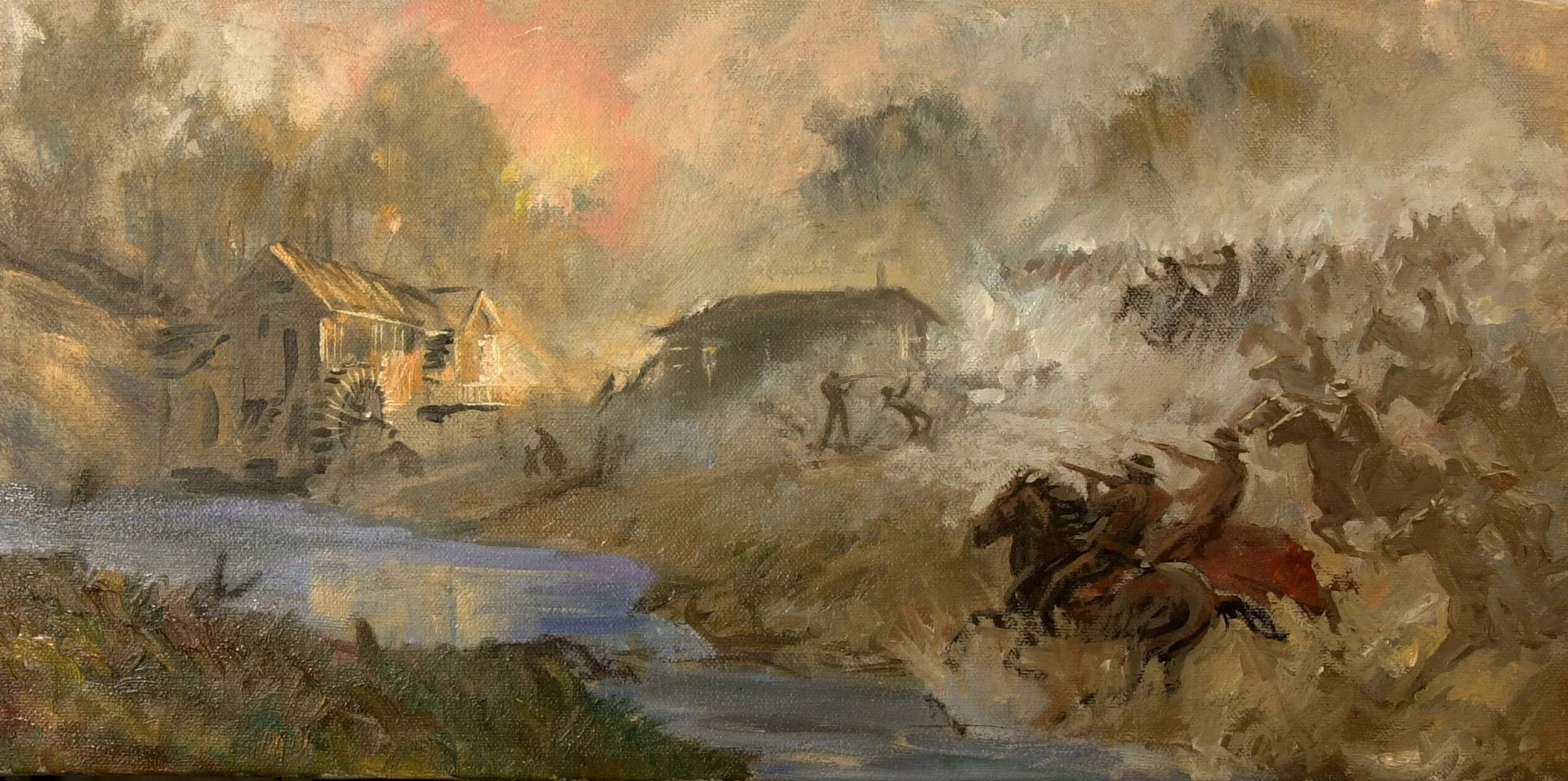 Attack at Hahn's Mill, Missouri-1838
