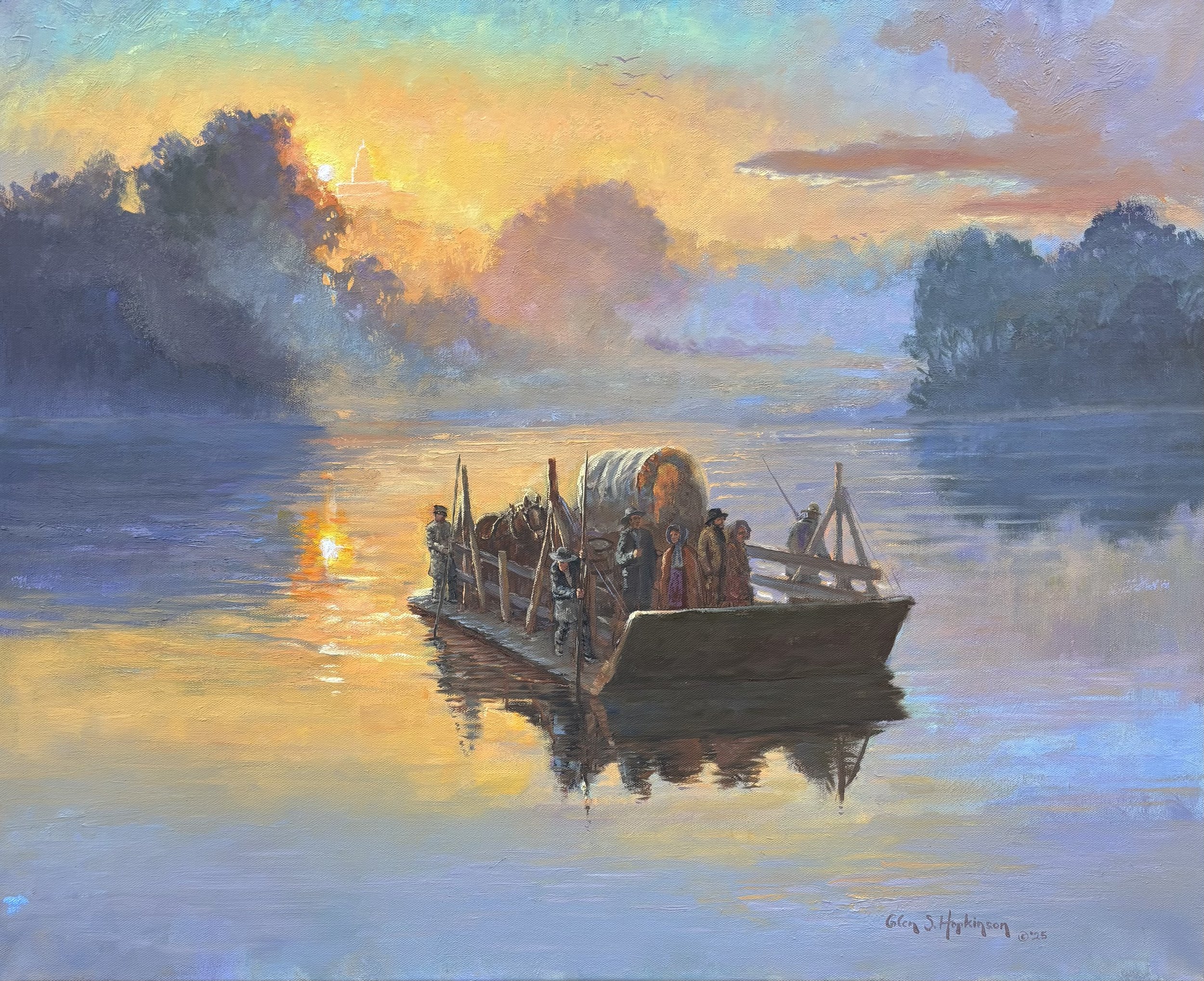 Brightly Gleams Our Westward Way