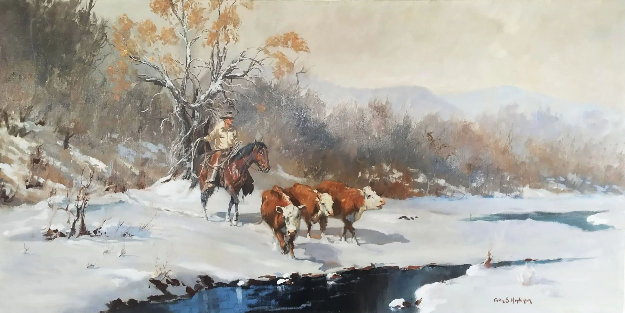 The Lost Is Found   18x36.  SOLD