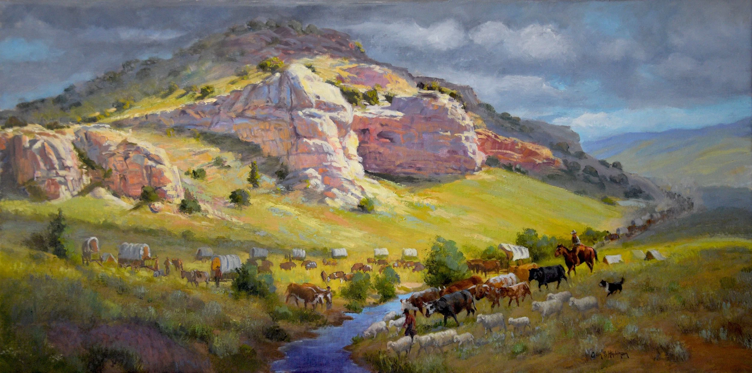 A Place of Rest   24x48   $9200  Available