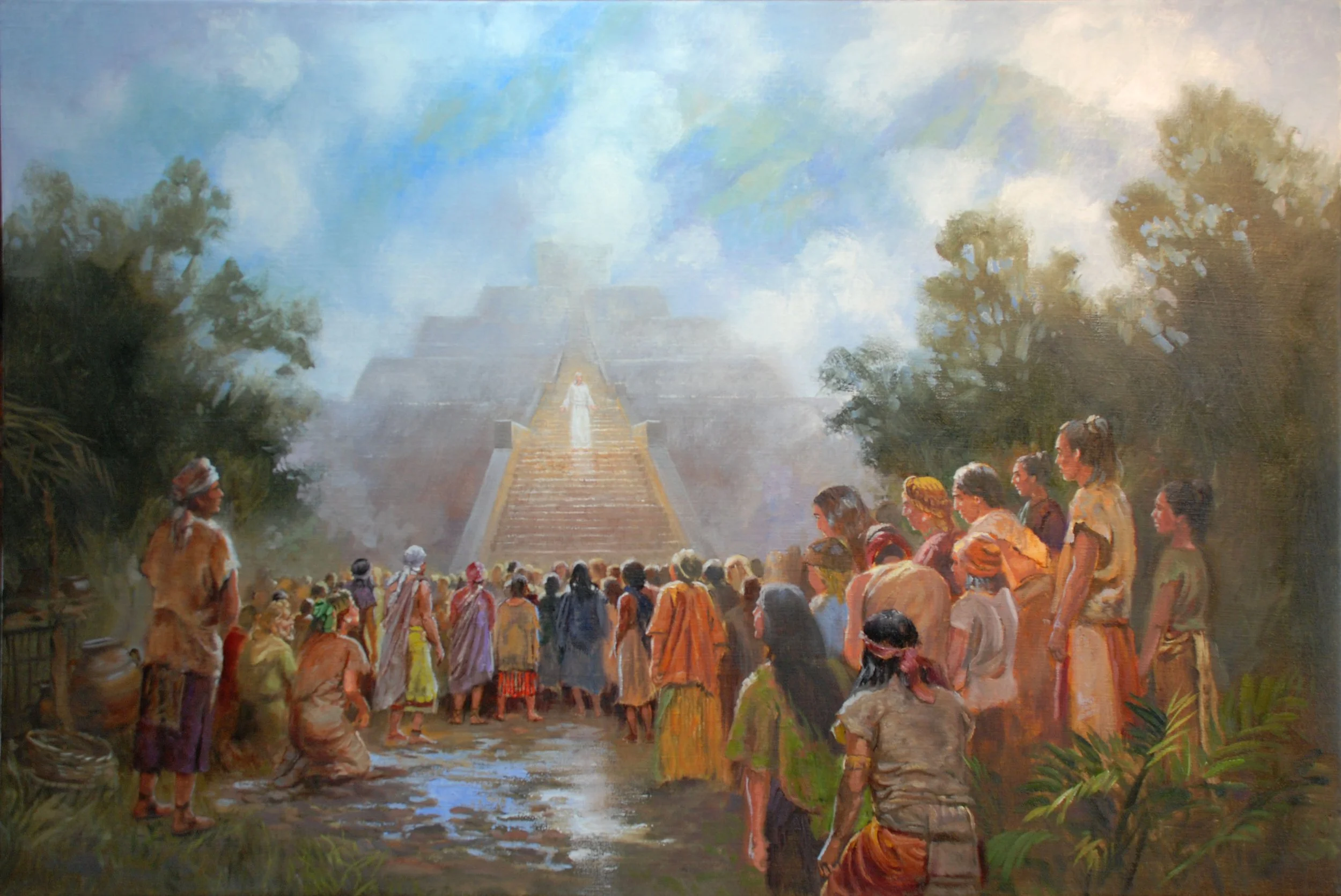 Glorious Visit  24xx36 oil  $7500
Prints available