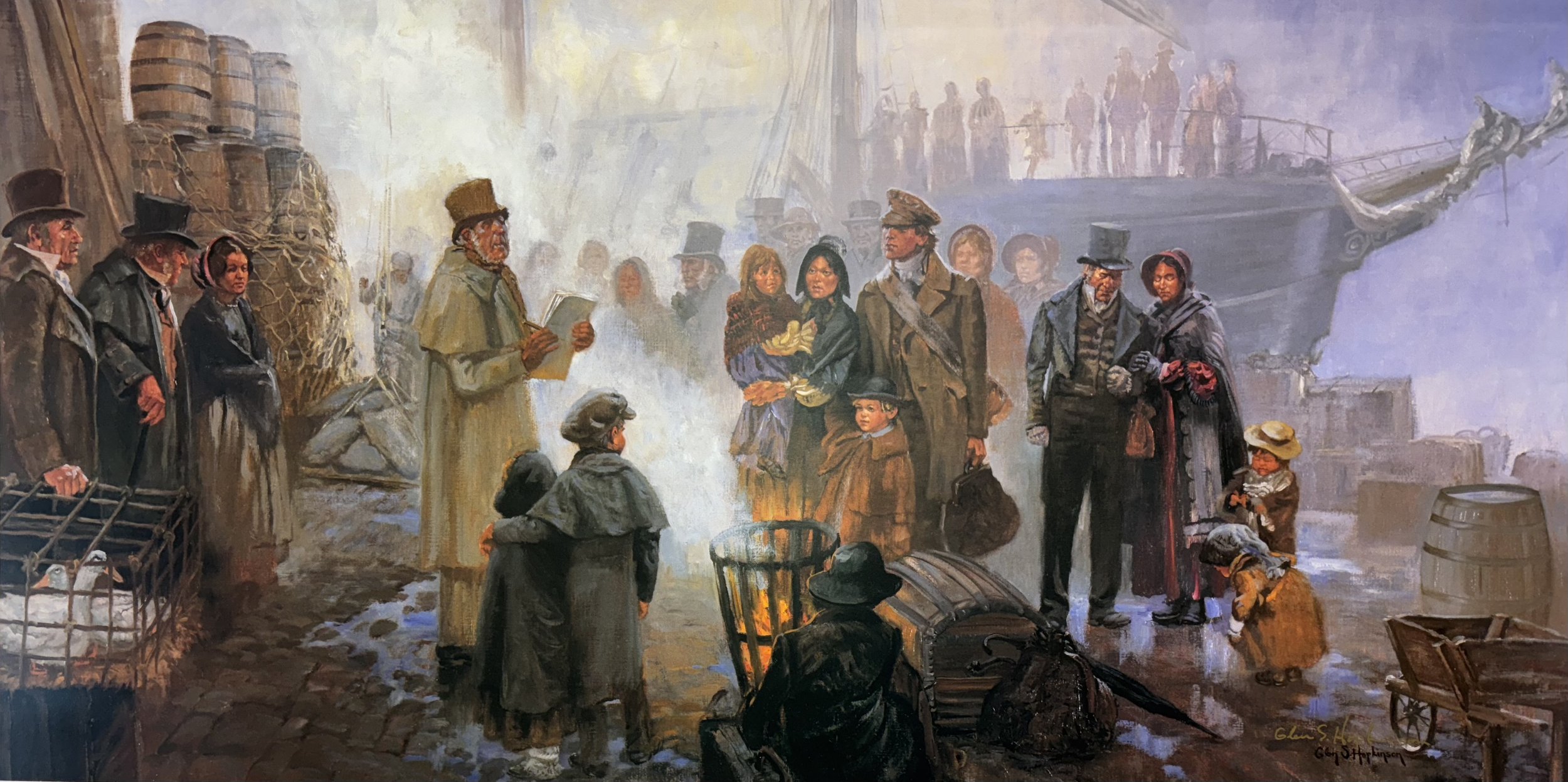 The Journey Begins
Canvas reproduction (giclee) available