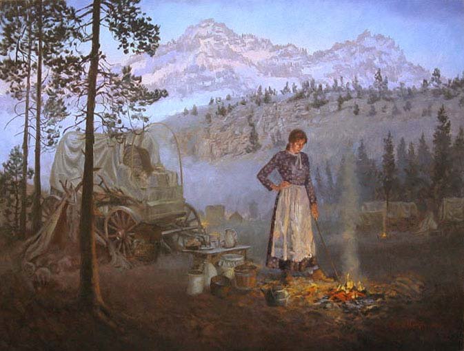 Morning Calm  30x40  oil. Sold