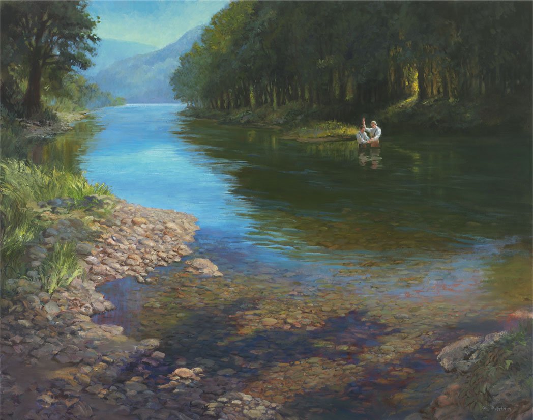 Sacred Susquehanna  oil.  48x60  $18,000  Sold
Prints available