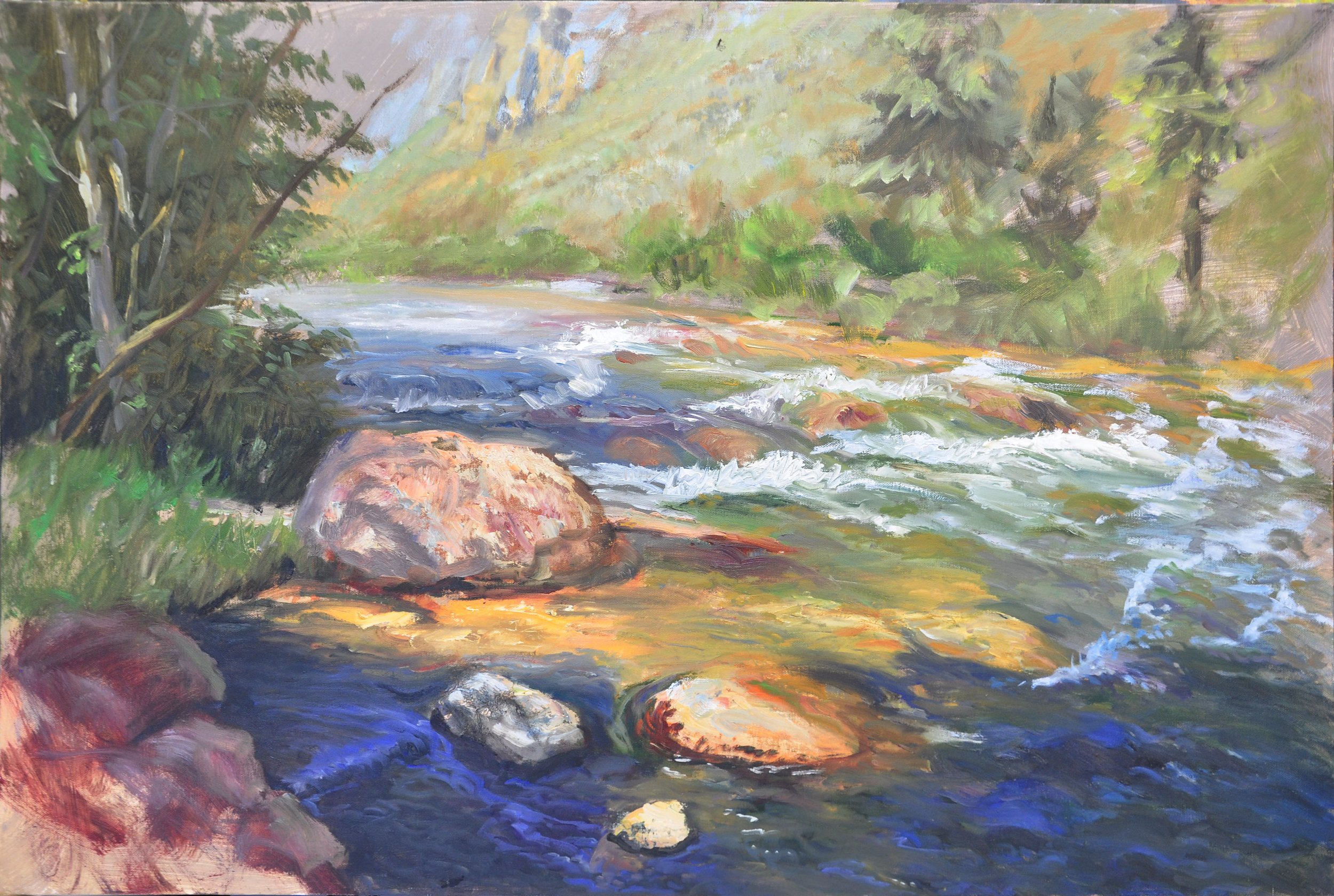 Logan River 24x36