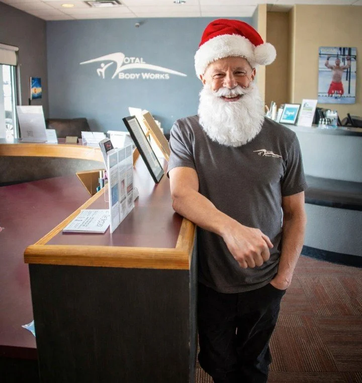 Merry Christmas and Happy Holidays from all of us at Total Body Works!