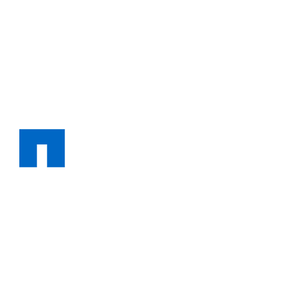 NetApp logo with a black background, featuring a blue square icon and white text.