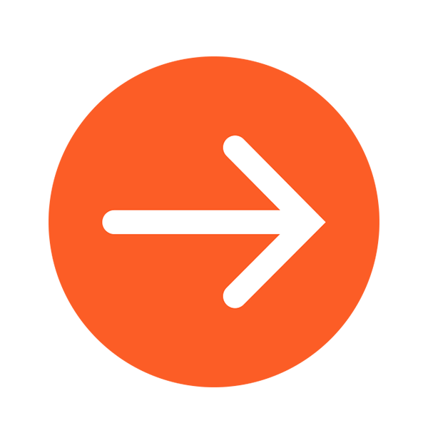 Orange circle with white right-pointing arrow symbol.