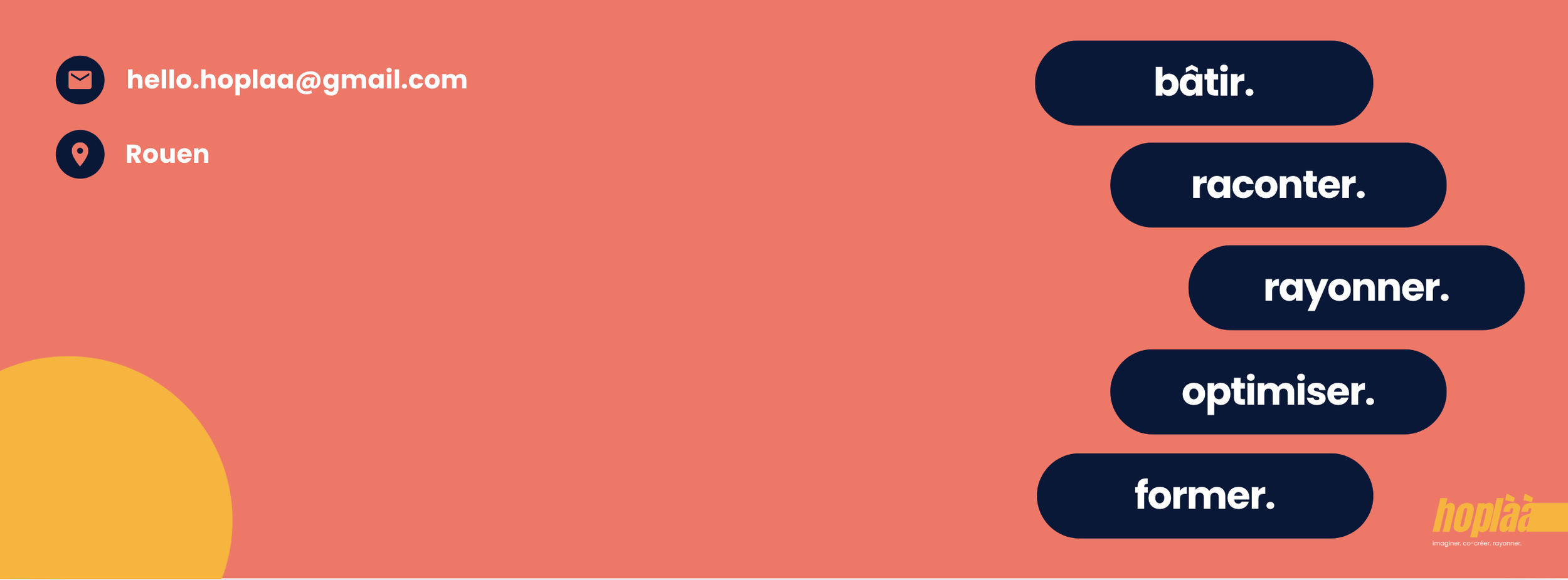 hoplàà. : agence de marketing et communication digitale engagée, ancrée à Rouen et en Normandie