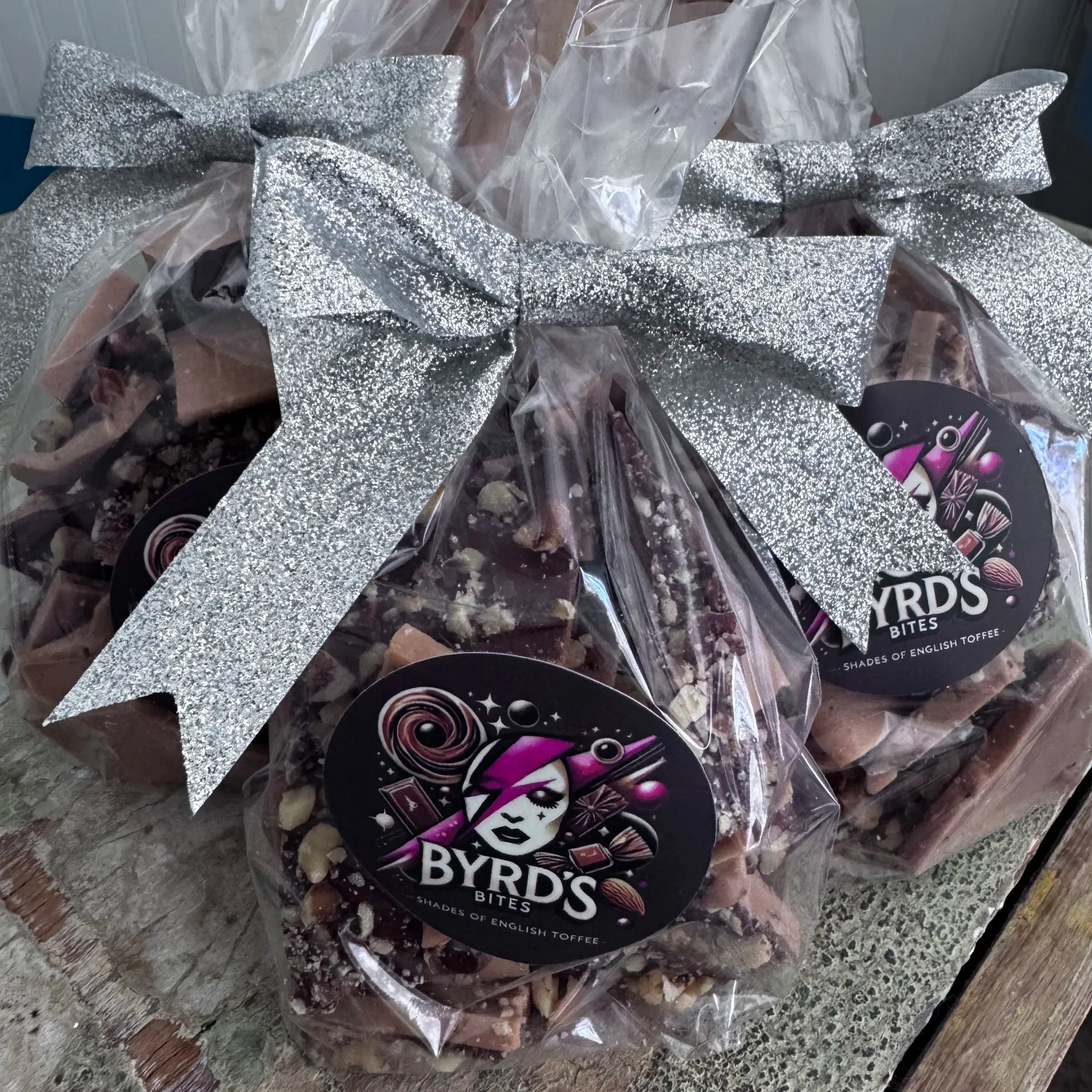 Byrd's Bites Toffee - three 5 oz. bags