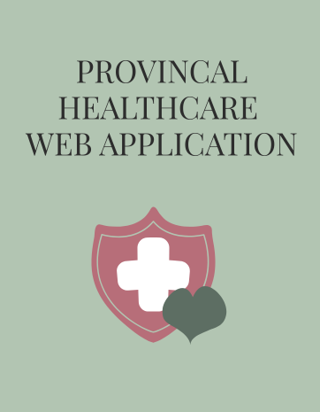 Provincial Health Web Application (NDA)