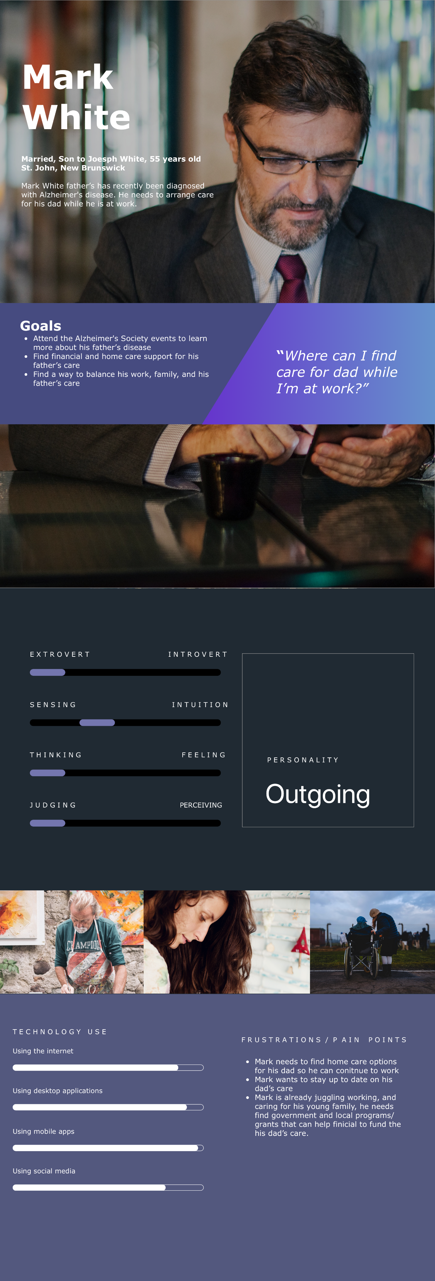 User Persona 1: Mark White