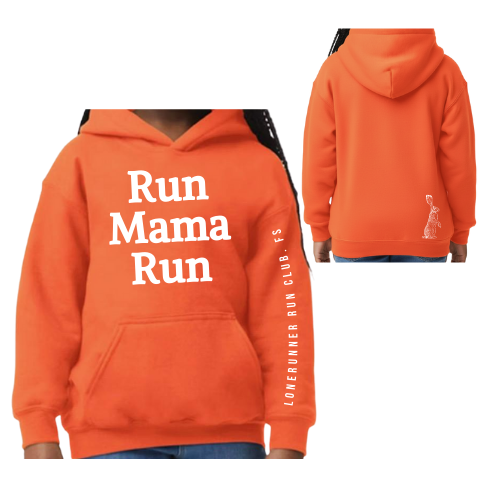 "RUN MAMA RUN" LRRC Youth Hoodie