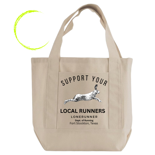 Support Your Local Runners - Hand Tote