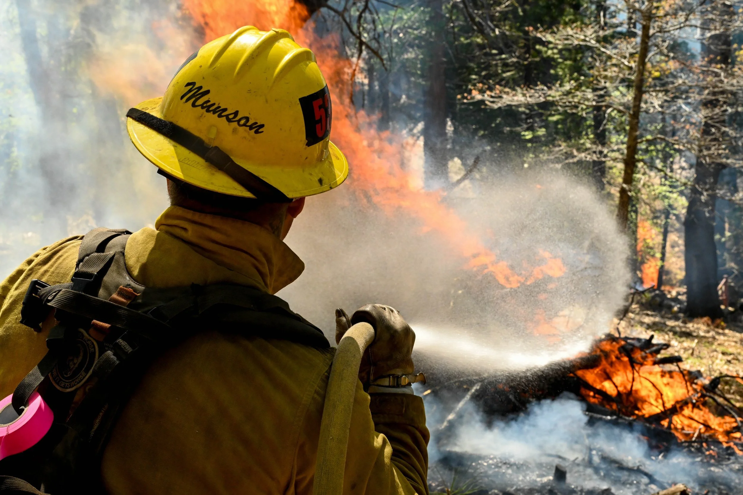 2025 - Cedar Ridge Pile Burn, Initial Ignitions by&nbsp;Stanislaus National Forest