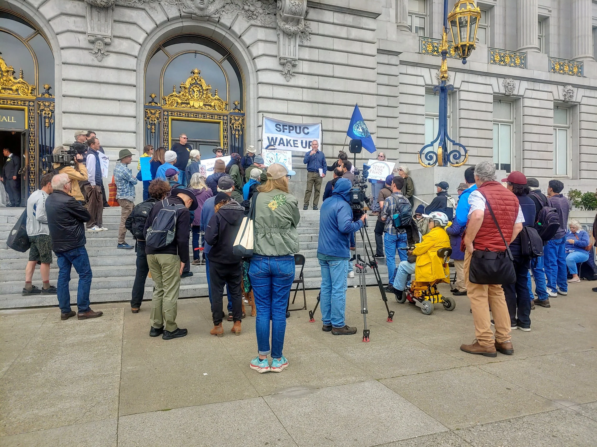 Rally for the River Brings  Tuolumne Advocates to SF City Hall
