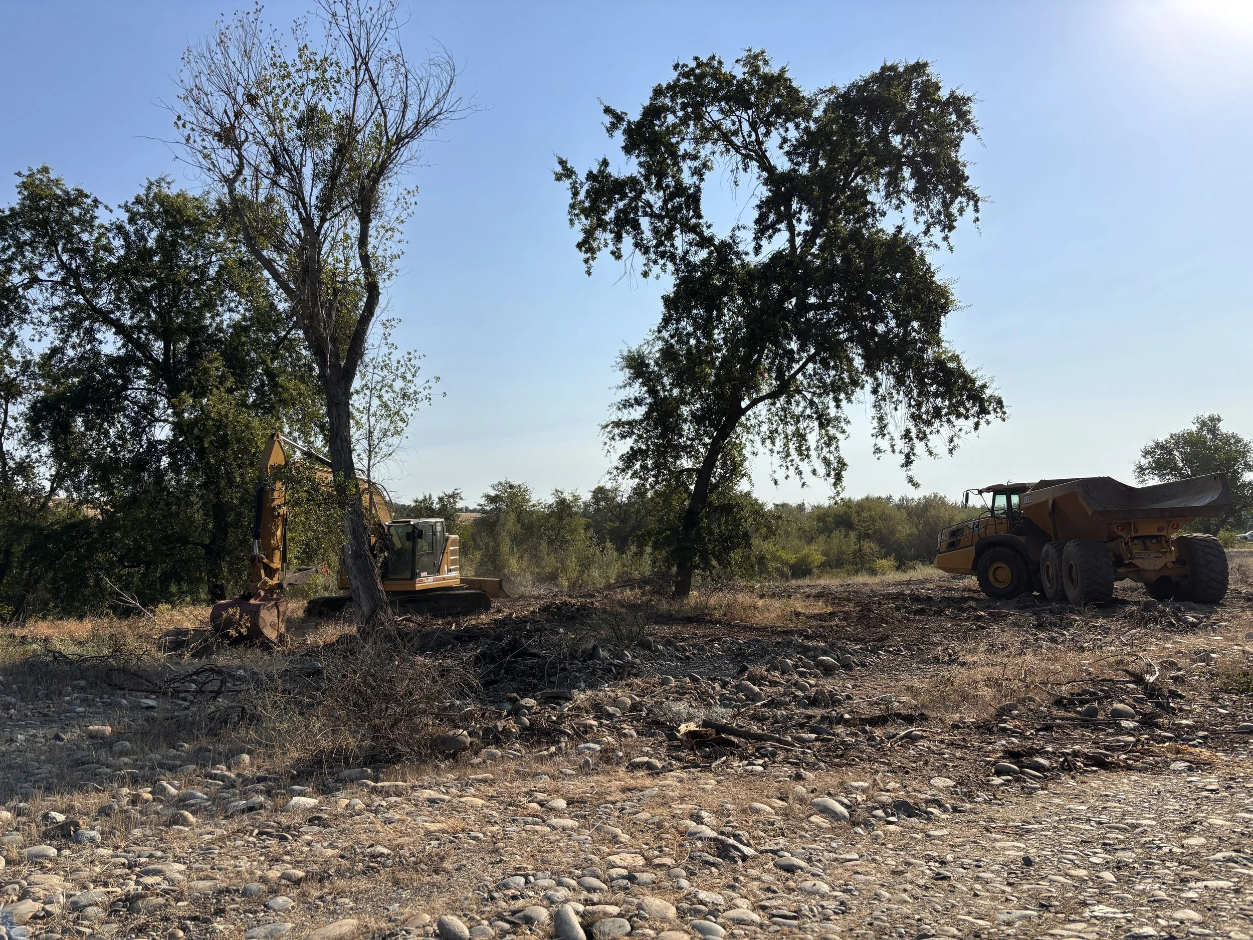 We're Moving a River: Phase 2a of the La Grange Salmon Habitat Restoration Project Is Underway