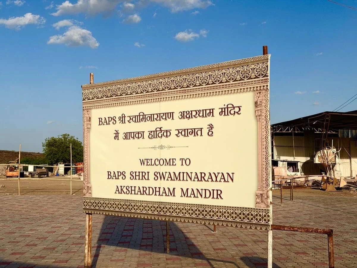There&rsquo;s something incredibly special about witnessing a place of devotion that feels both new and timeless at the same time.

Standing here at the newly built Ram Temple in Jodhpur, you can feel the intention behind every detail - the craftsman