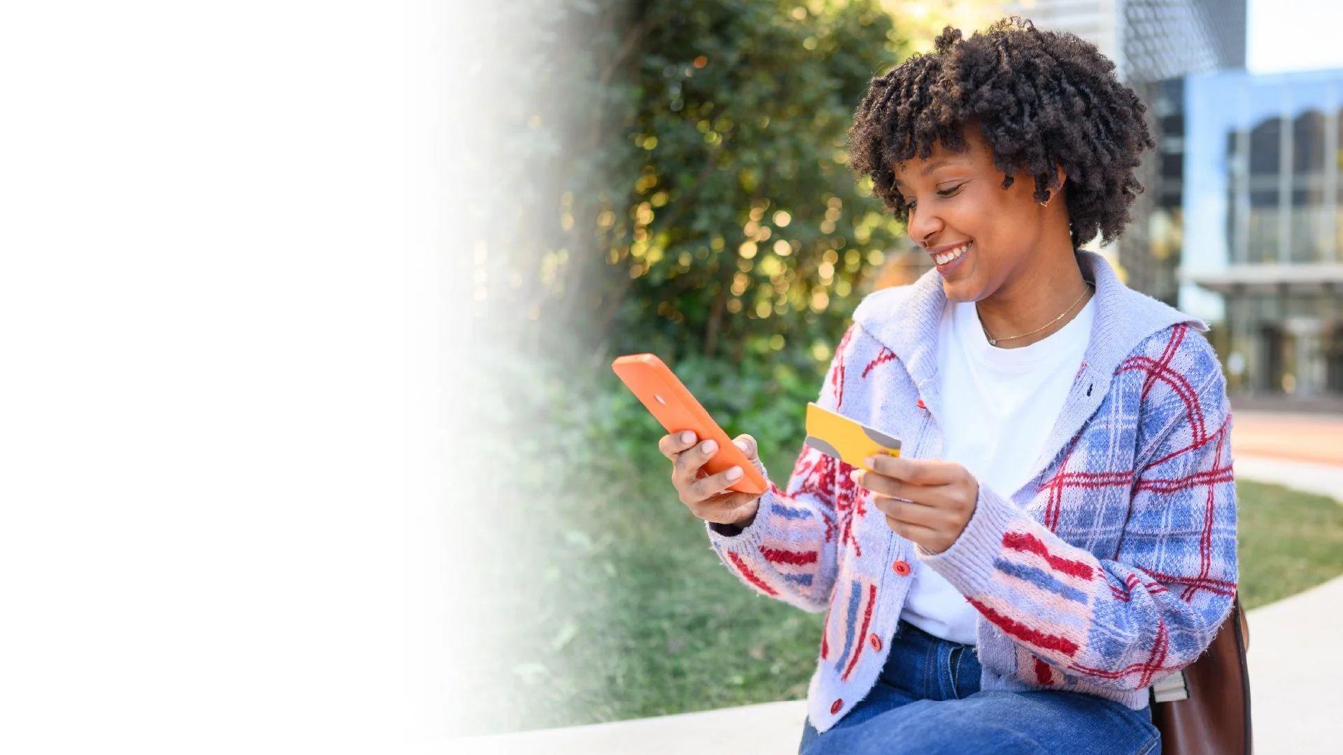 Person looking at their phone