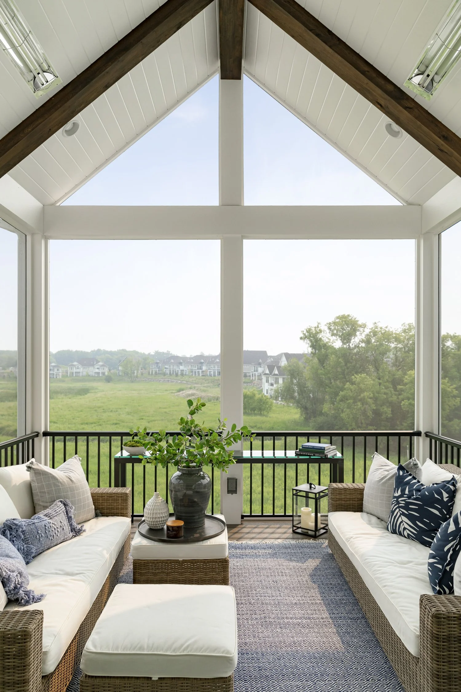 Screen Porch with Heaters &amp; Low-Maintenance Finishes | Plymouth, MN