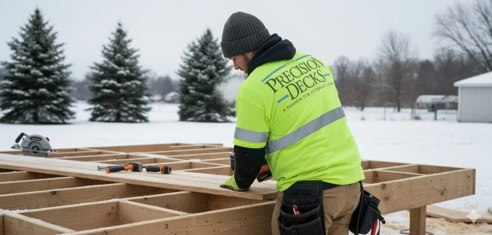 Can You Build a Deck in Winter in Minnesota?