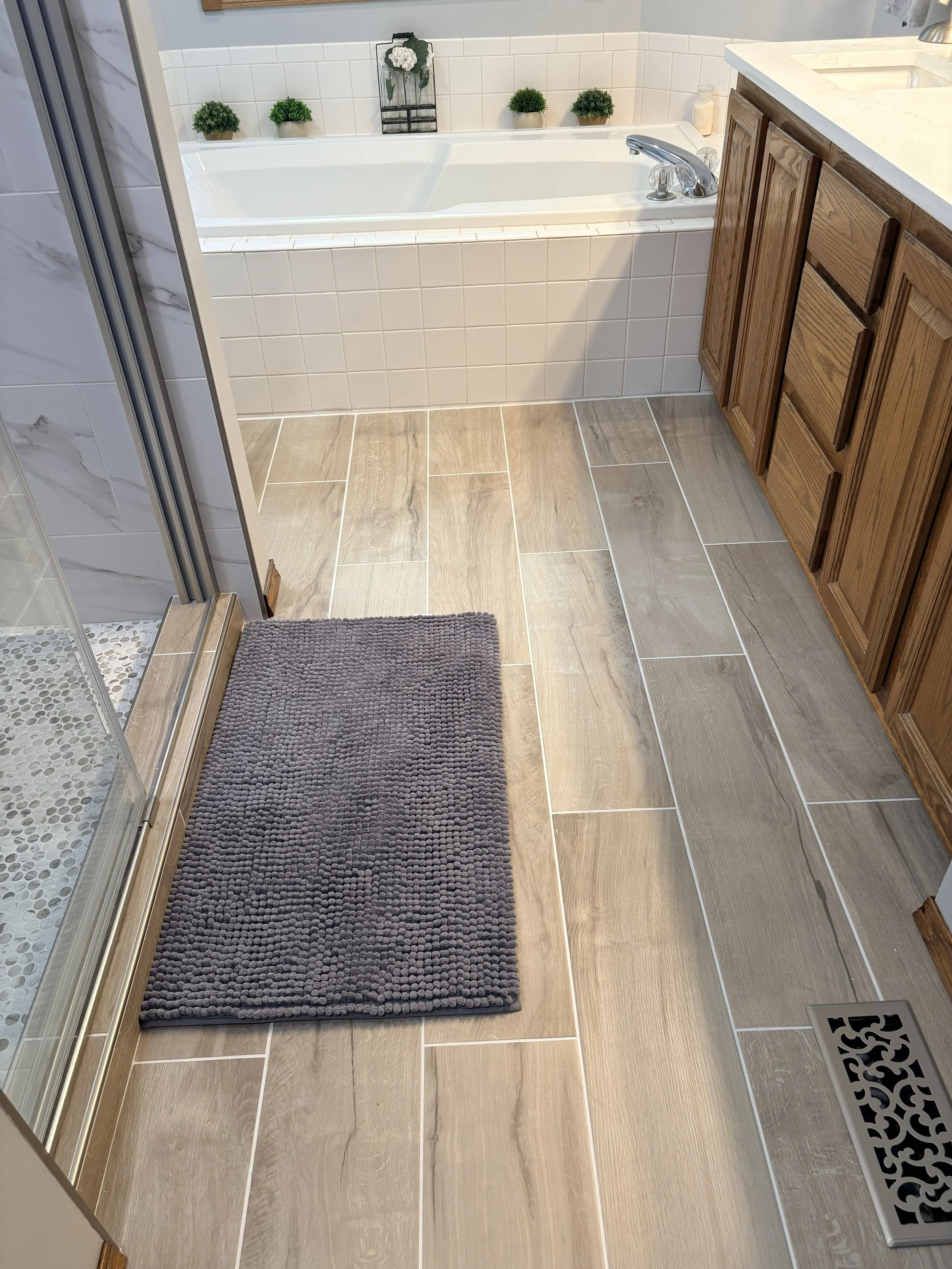 Heated Tile Floor