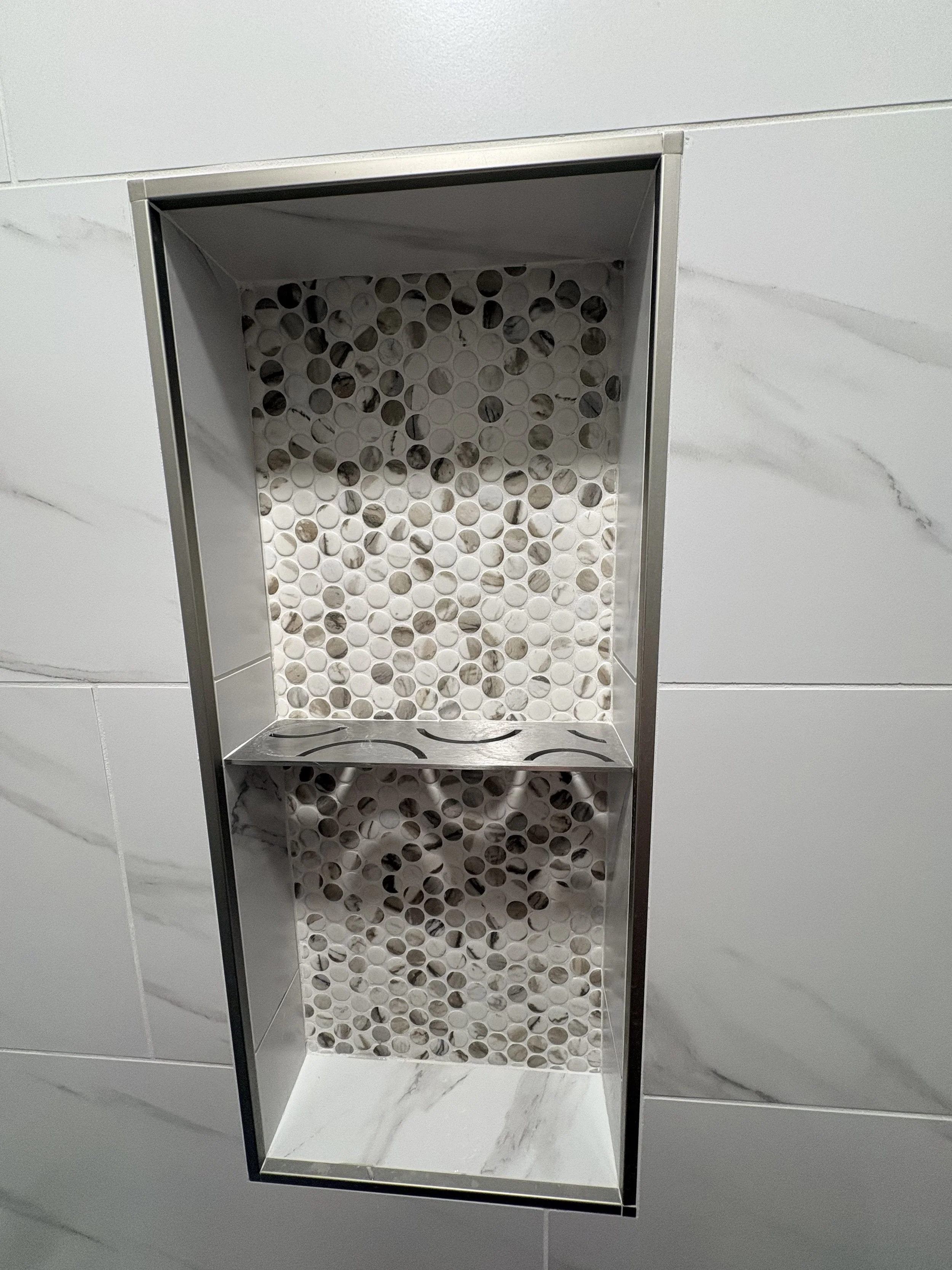 12" x 24" Stainless Niche
