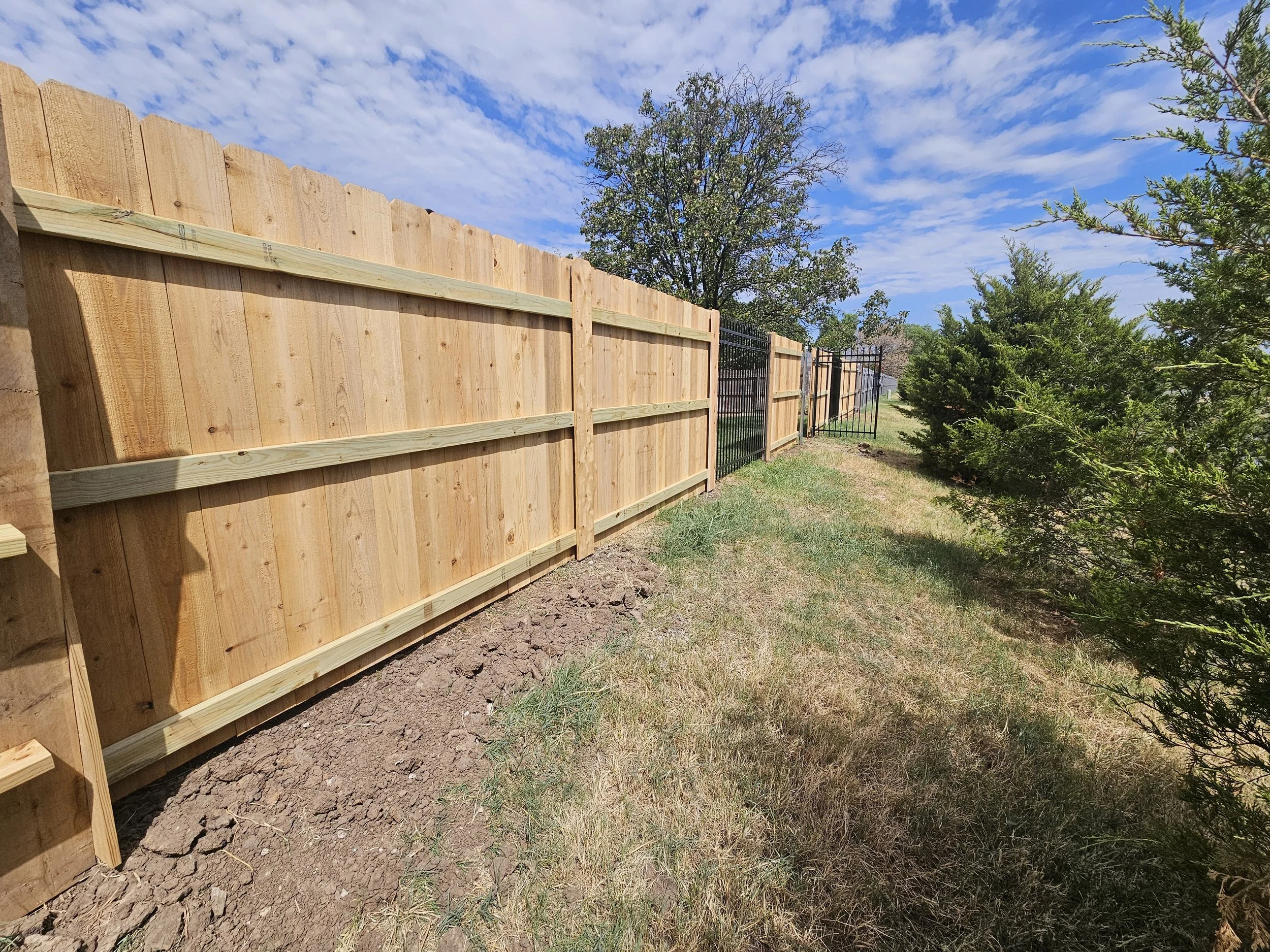 West Wichita Fence Build
