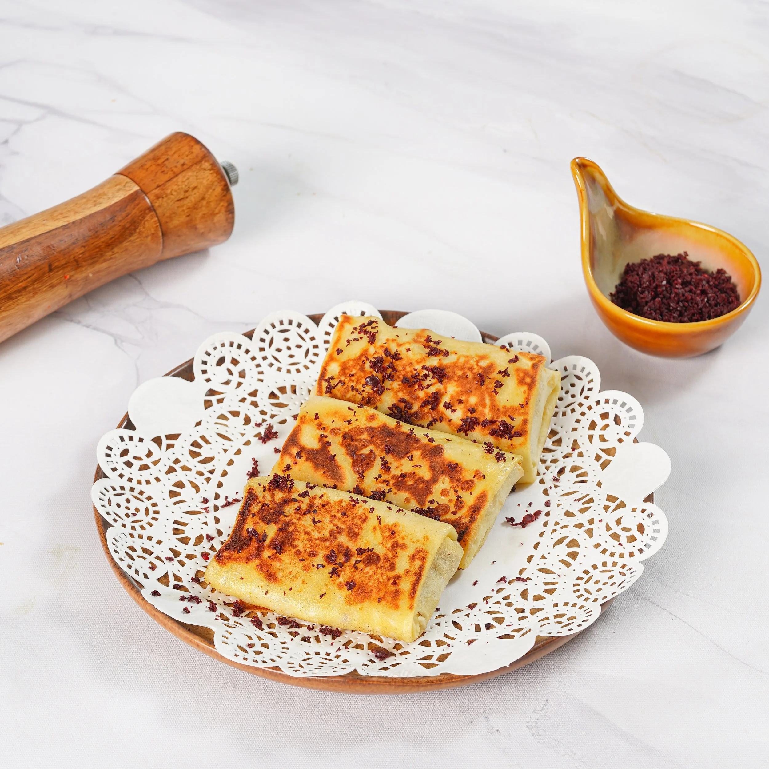 Pancake with Meat (3pcs)