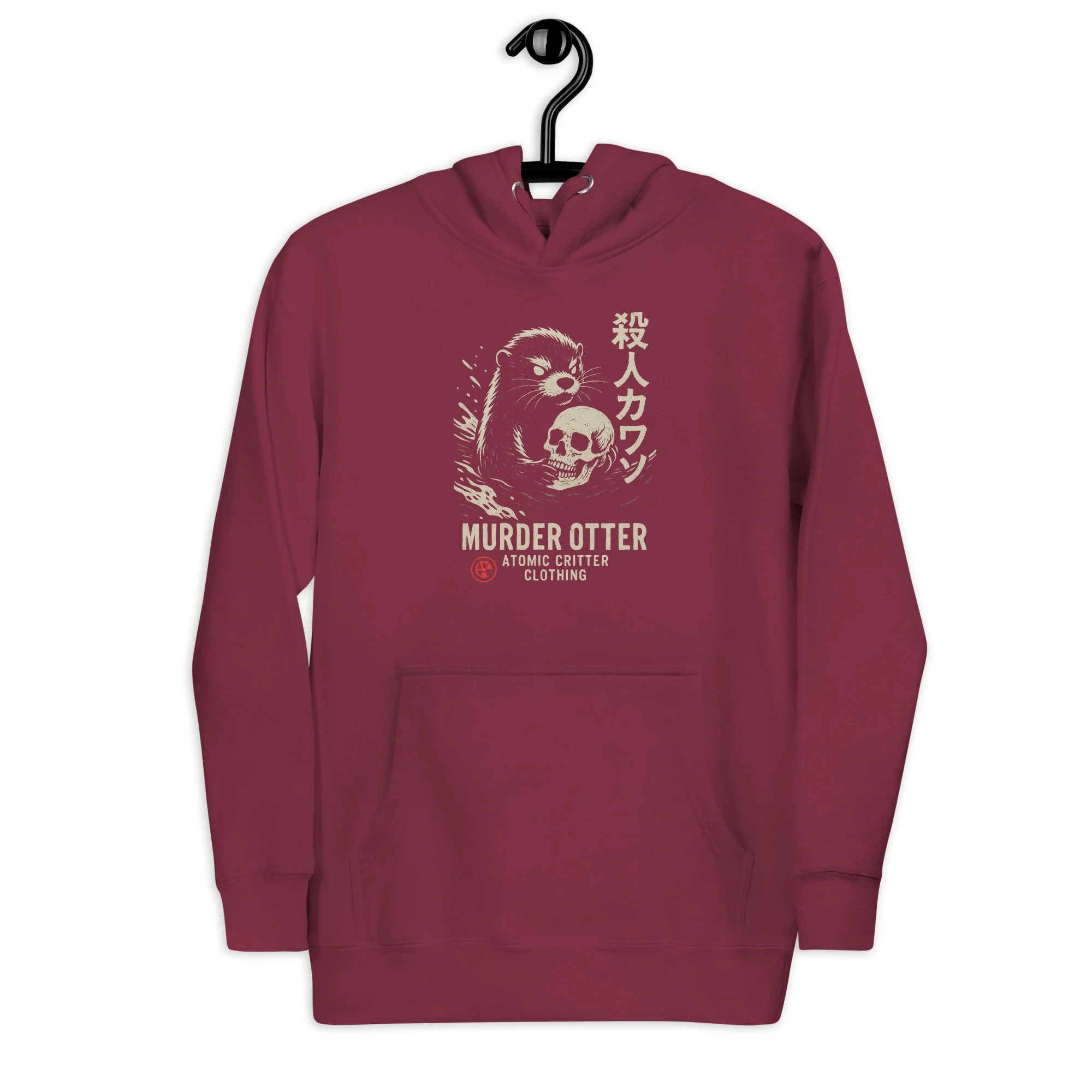 Murder Otter Unisex Dark Hoodie