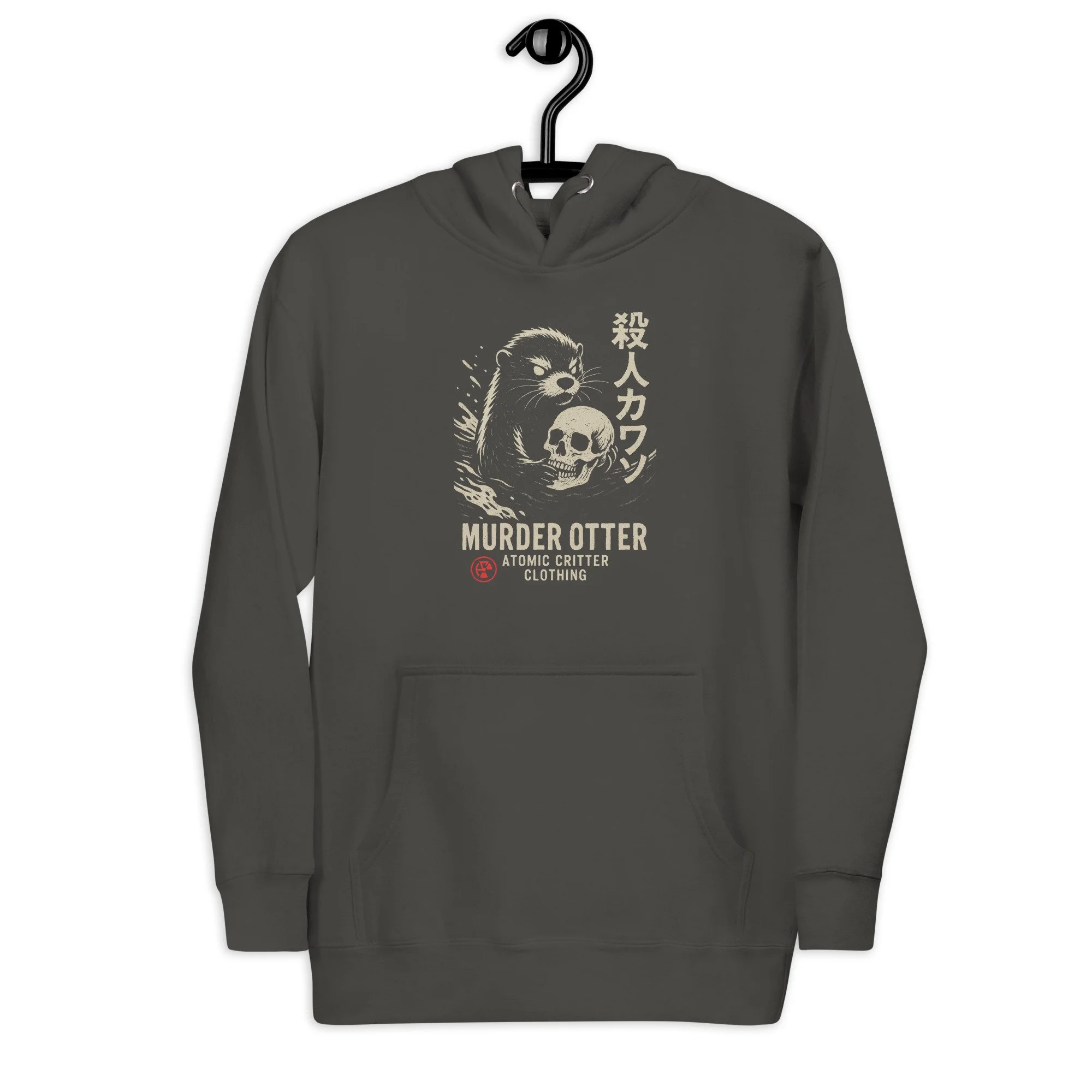 Murder Otter Unisex Dark Hoodie