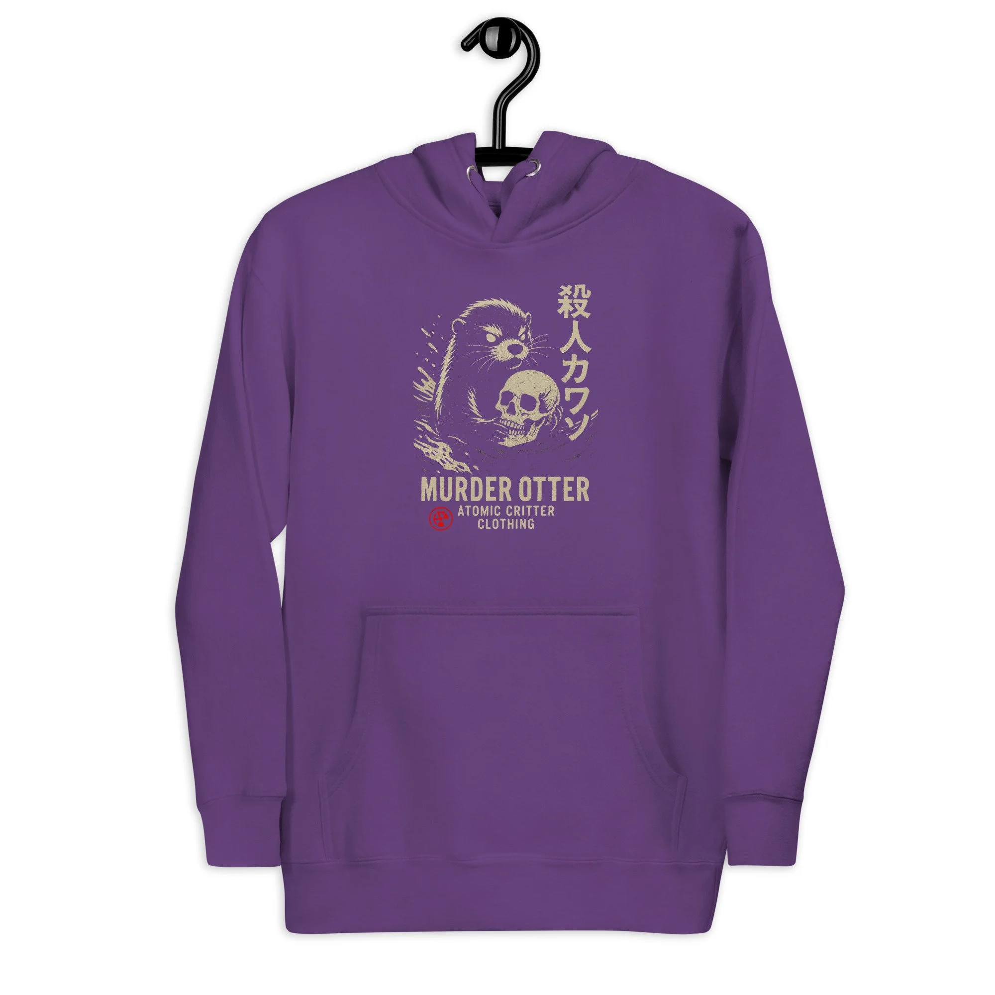 Murder Otter Unisex Dark Hoodie