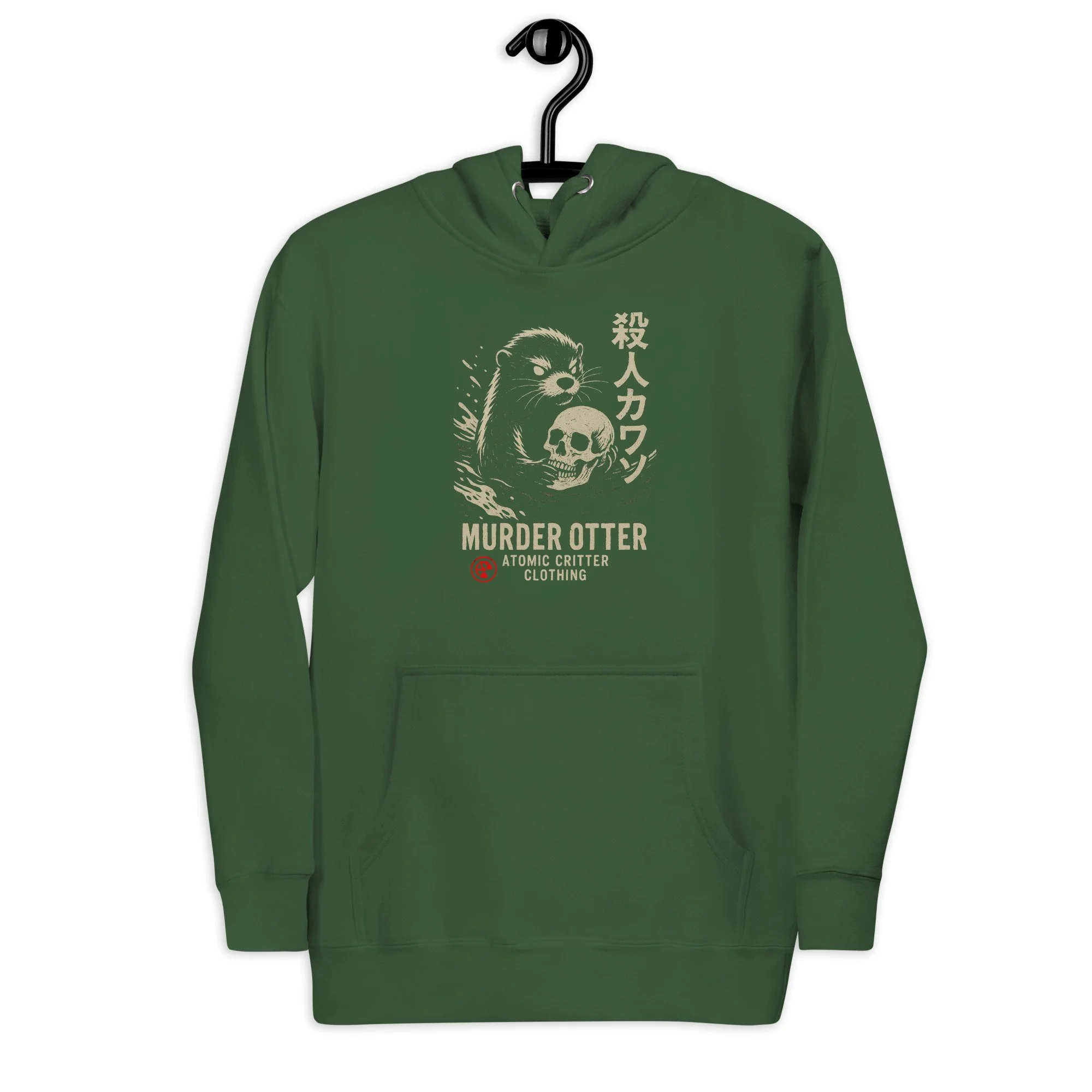 Murder Otter Unisex Dark Hoodie