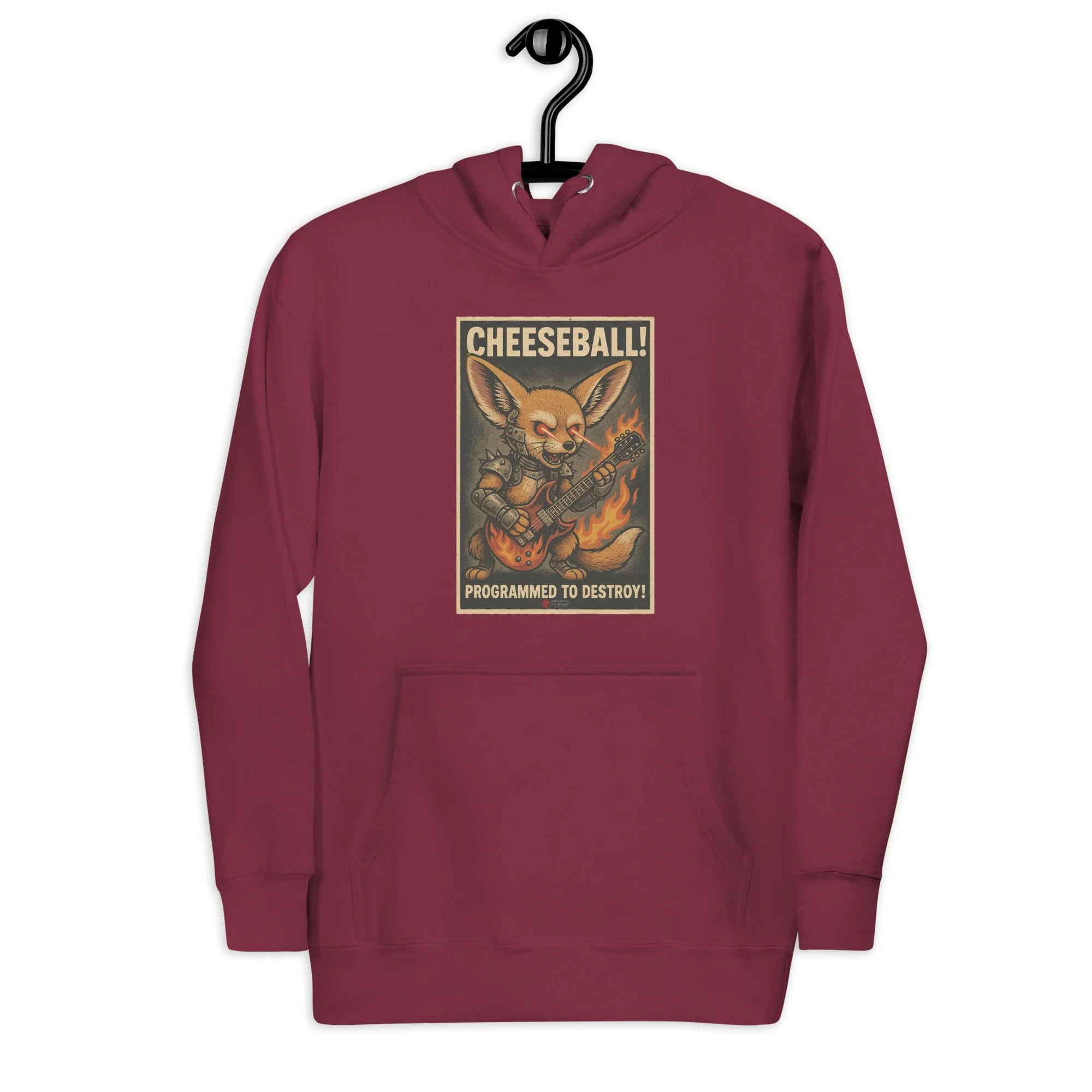 Cheeseball Metal Unisex Hoodie