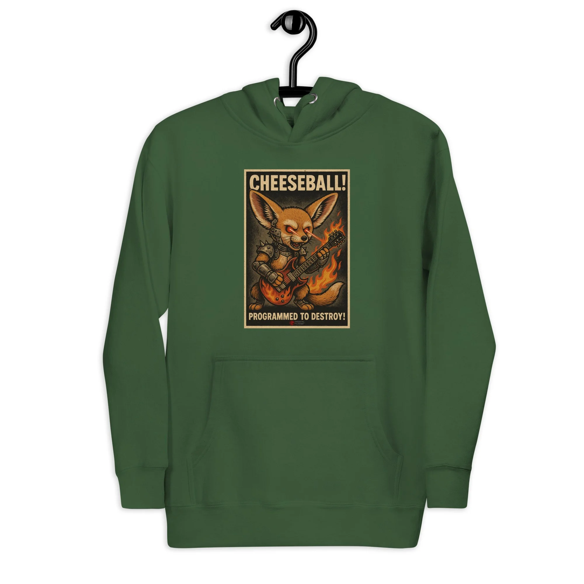 Cheeseball Metal Unisex Hoodie