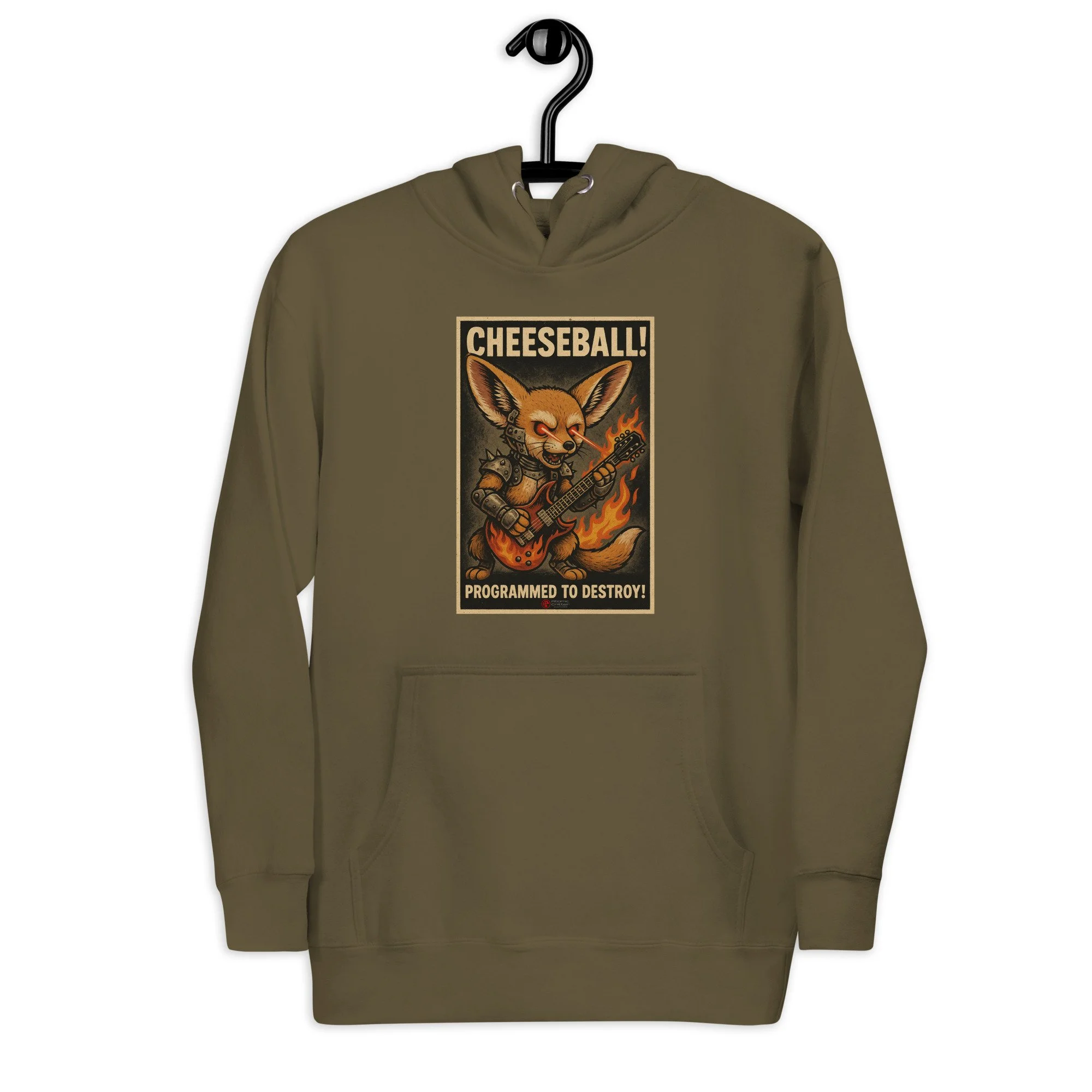 Cheeseball Metal Unisex Hoodie