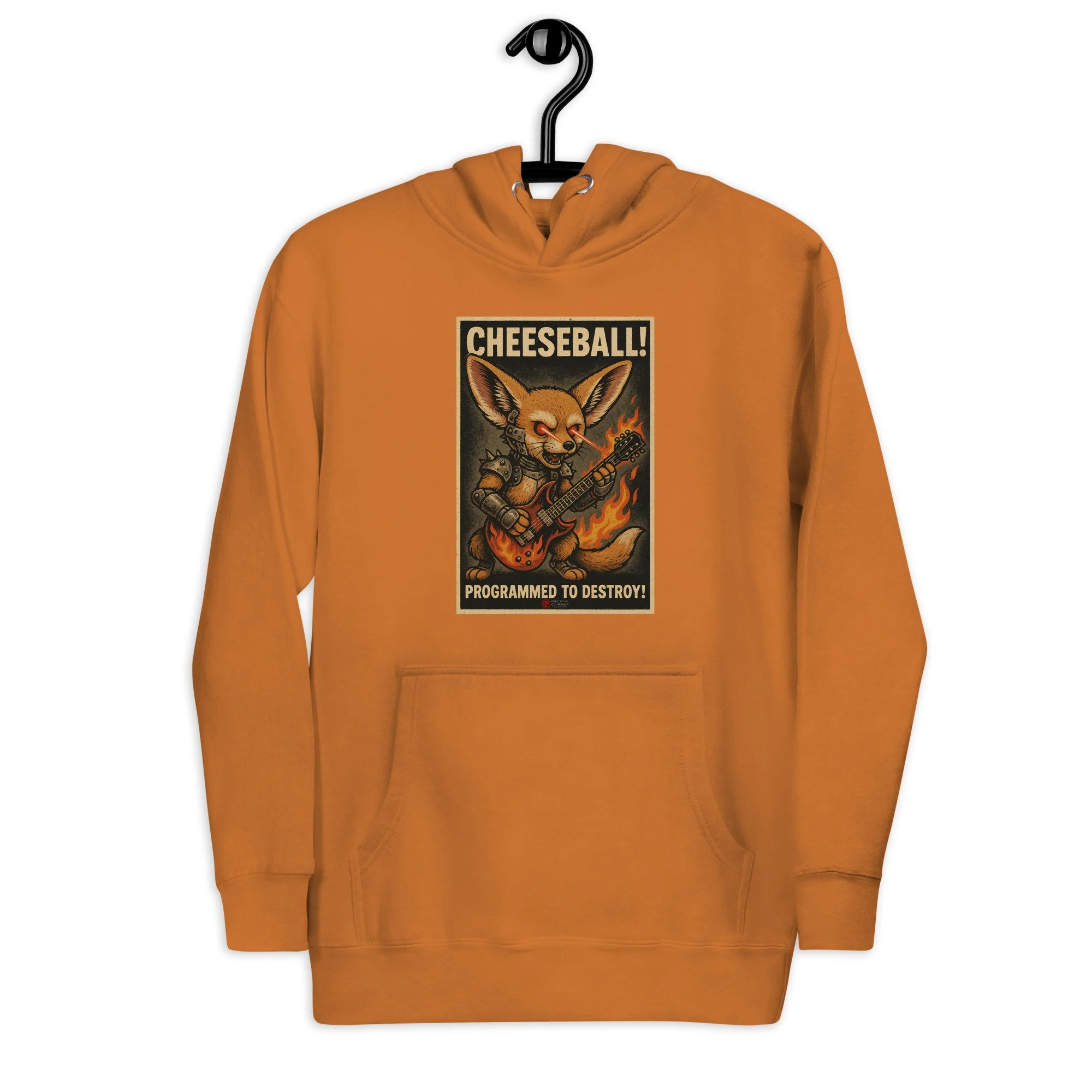 Cheeseball Metal Unisex Hoodie